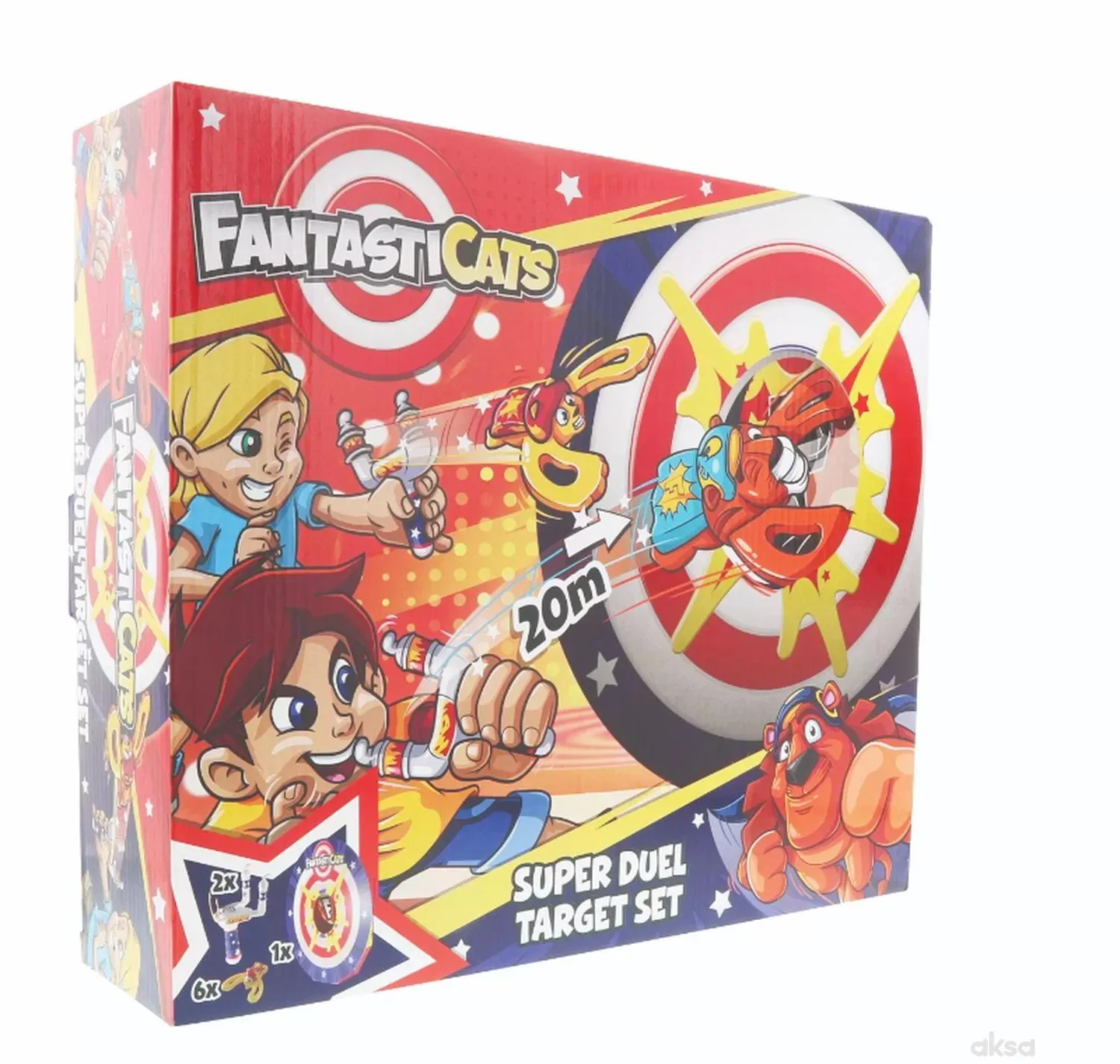 Fantasticats igračka Super Duel Target Set