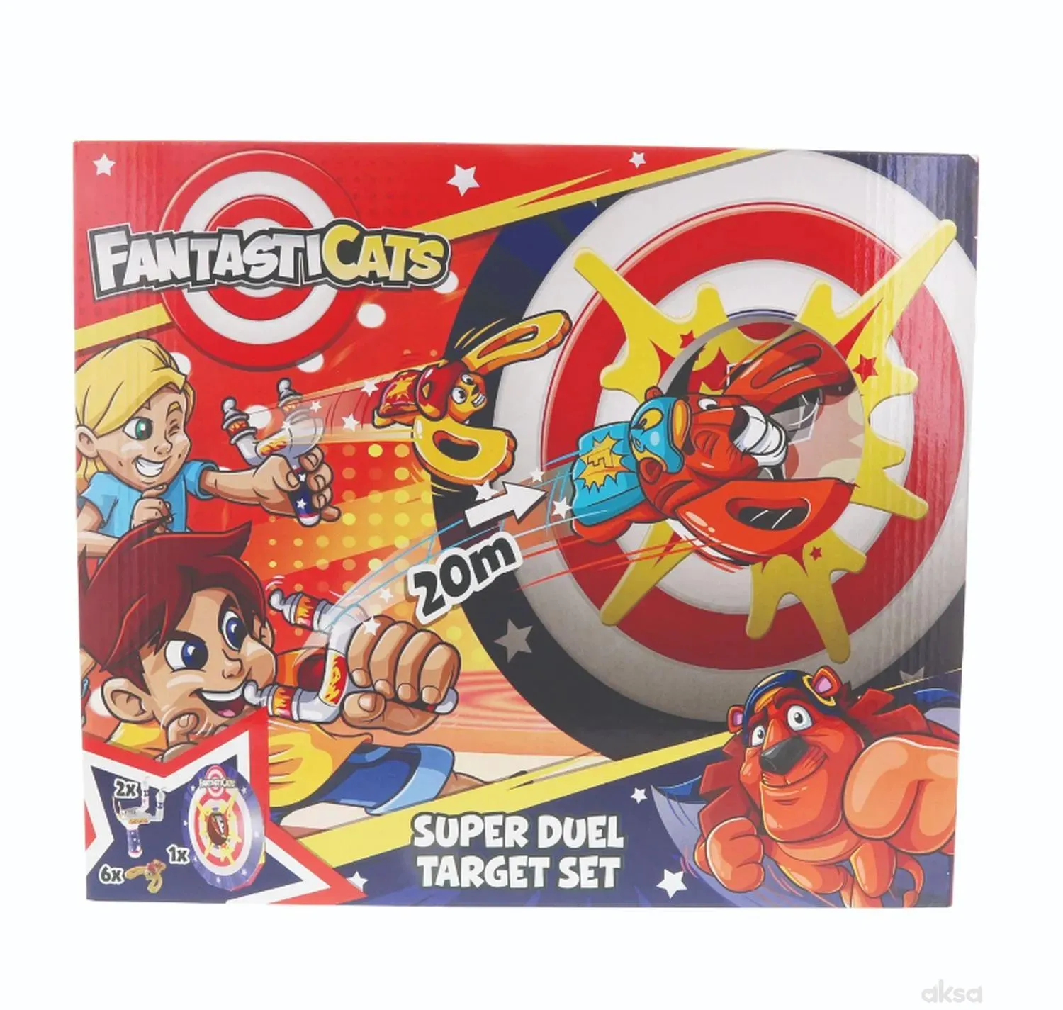 Fantasticats igračka Super Duel Target Set 