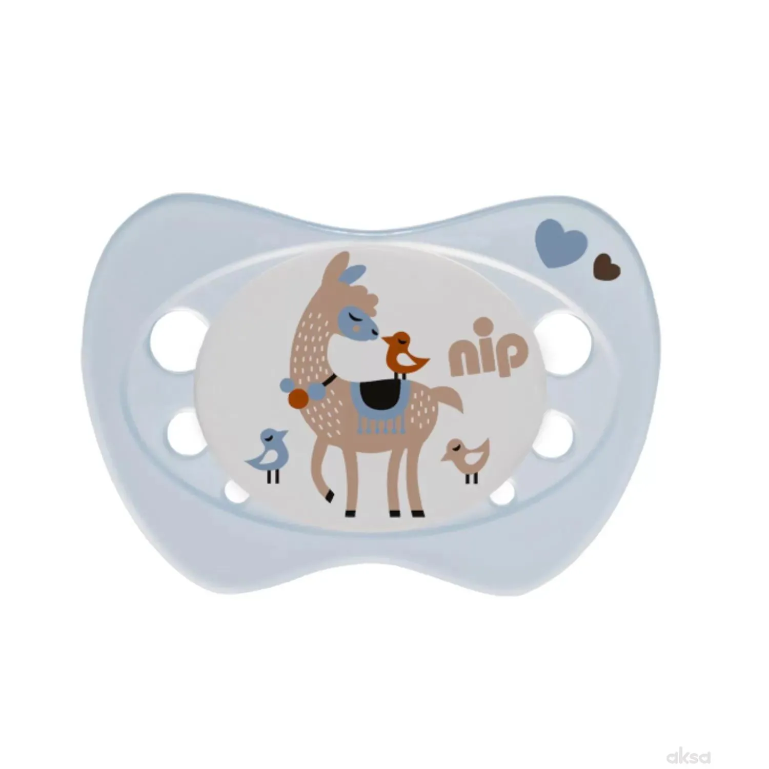 Nip laža Newborn,silikon 0-2m,2 kom, dječaci 