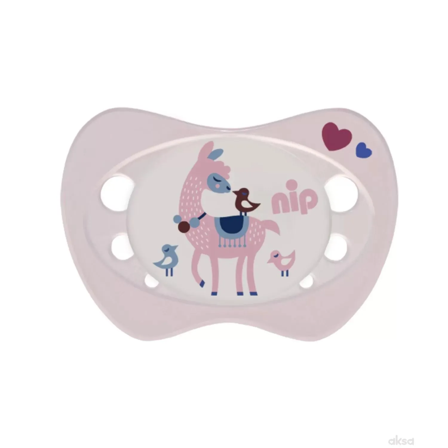 Nip laža Newborn,silikon 0-2m,2 kom, djevojčice