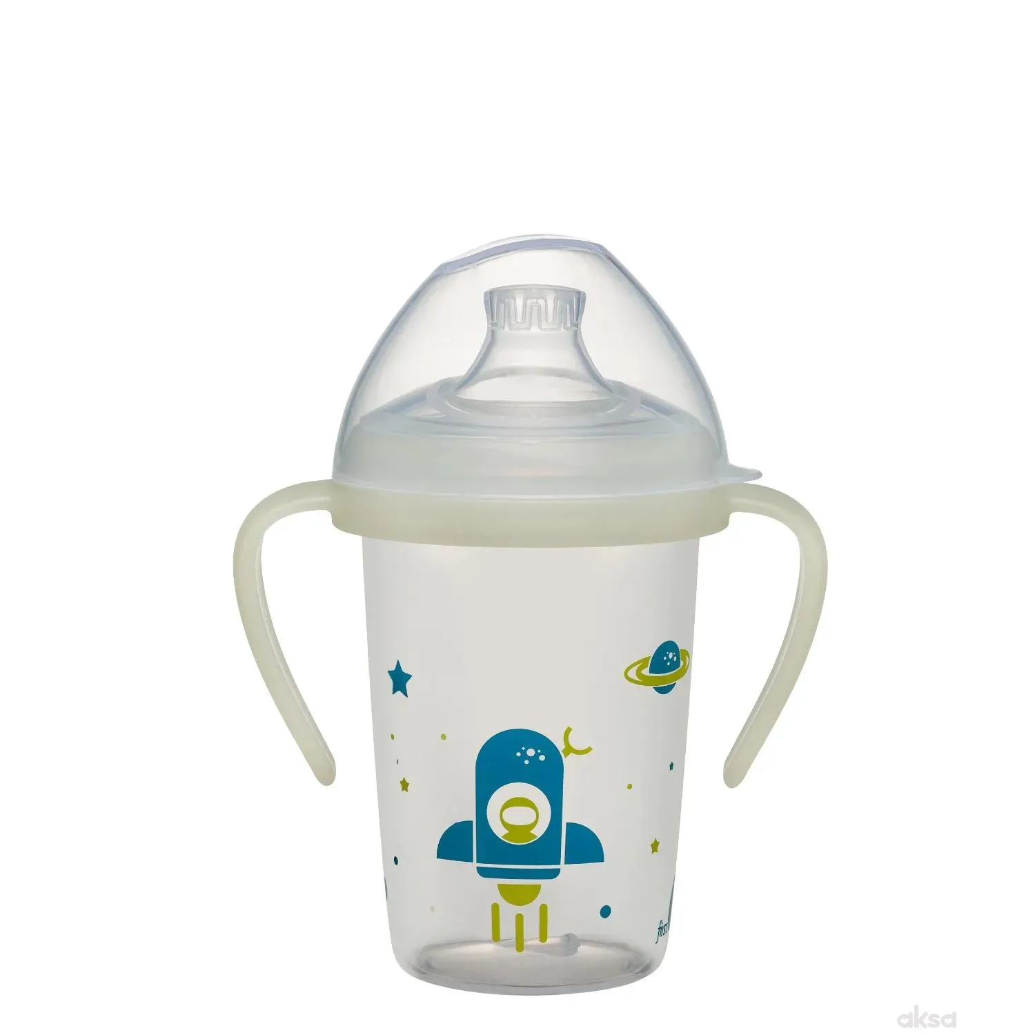 Nip FM PP trening flaša sa svetl. ruč, 270ml, deč