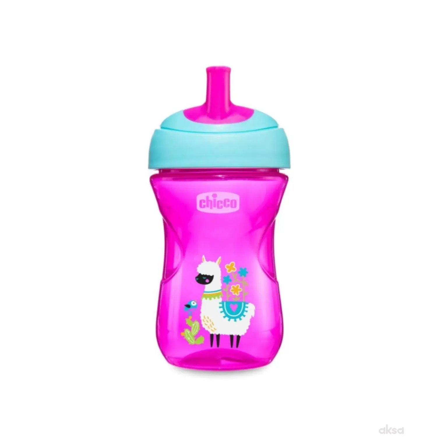 Chicco čaša 12m+, roze