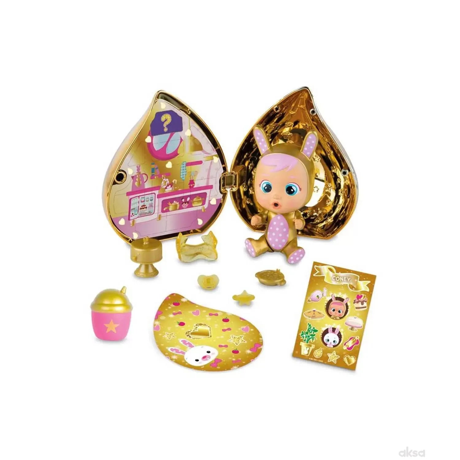 Mini Crybabies zlatna serija 