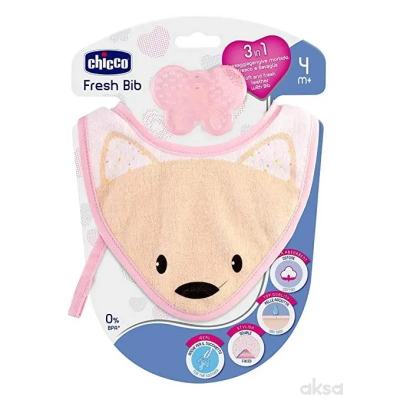 Siperak set 3u1 FRESH BIB, za curice