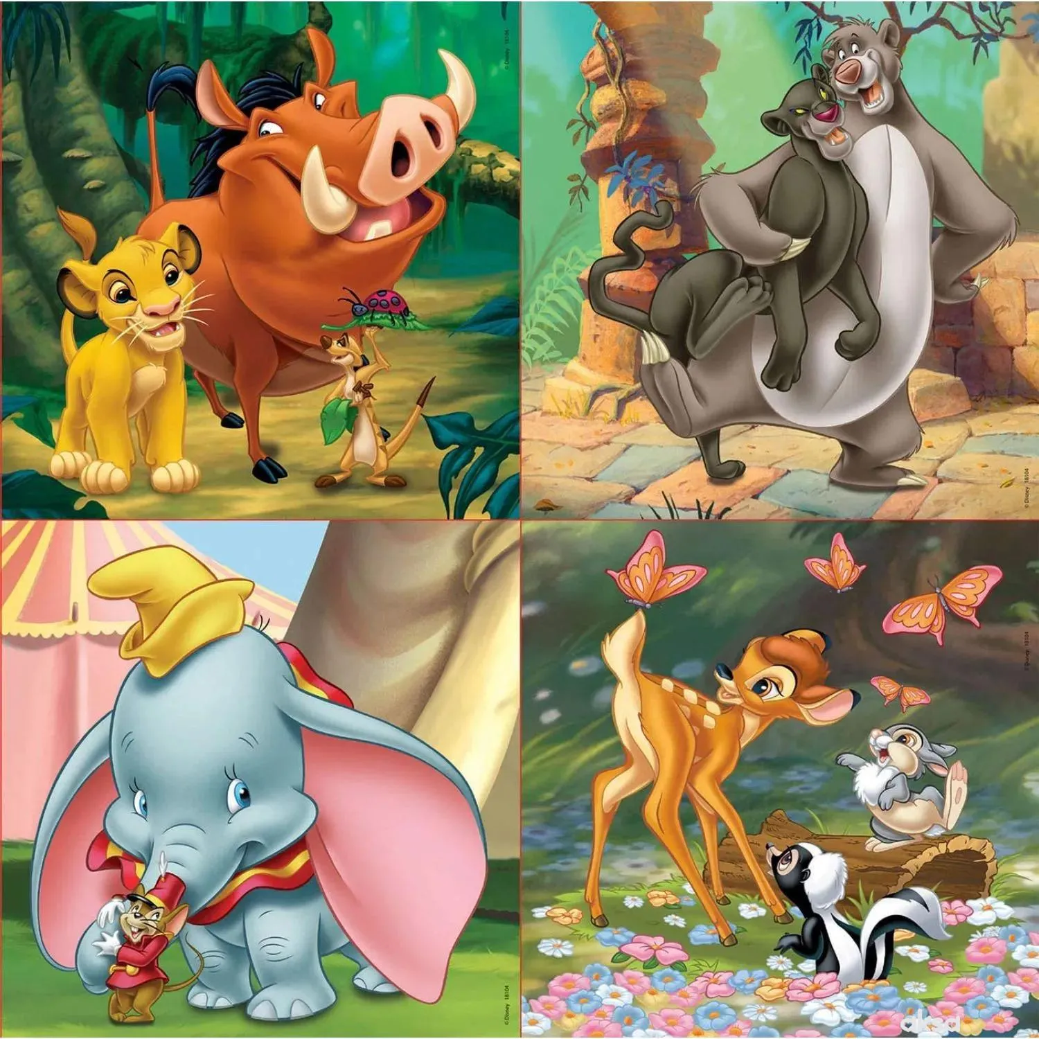 Educa slagalica Disney životinje
