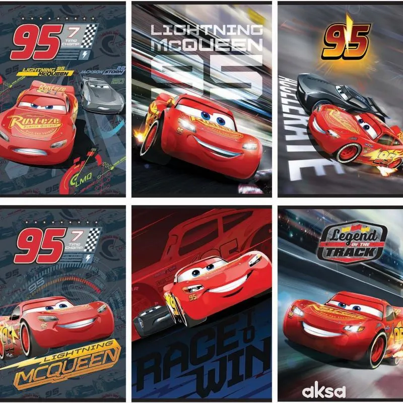 Sveska meka A4/54 karo CARS