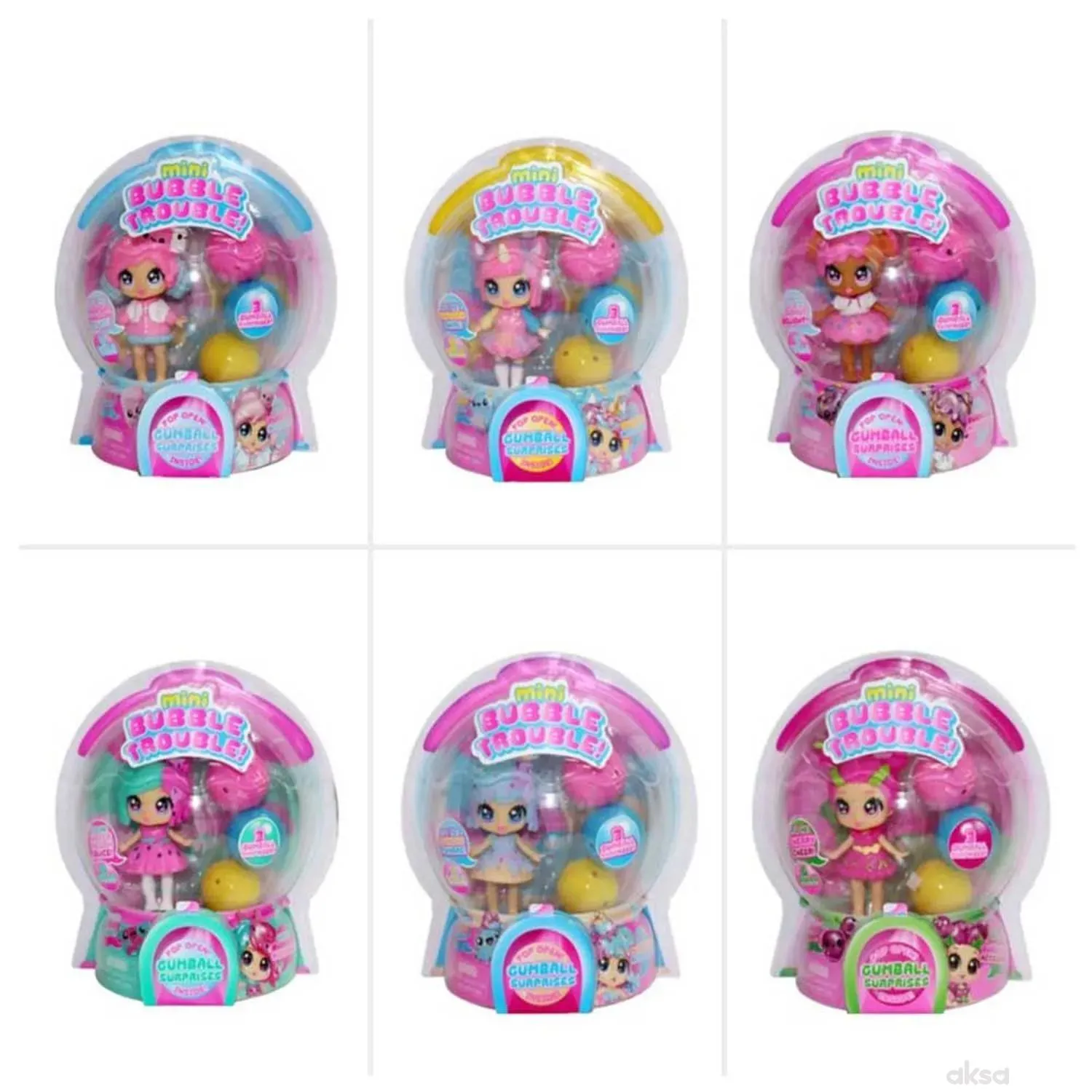 Bubble Trouble lutka mini asortiman