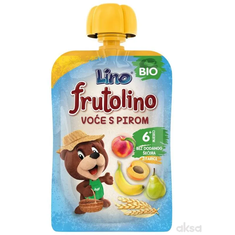 Lino bio pouch voće sa speltom 100g 