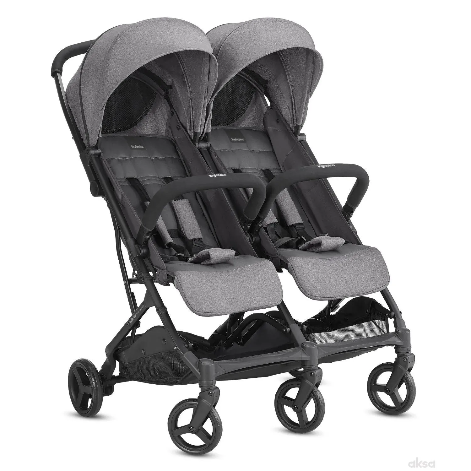 Inglesina kolica za blizance Sketch, Grey