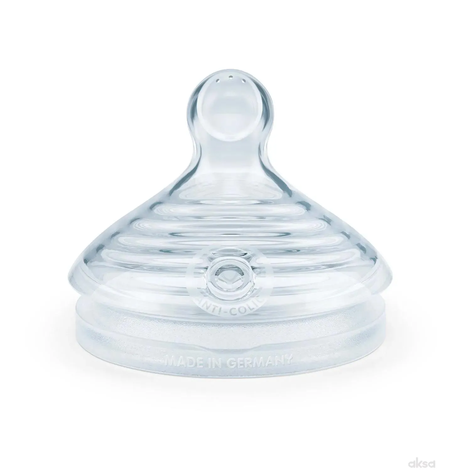 Nuk cucla nature sense silikon vel. S 2/1