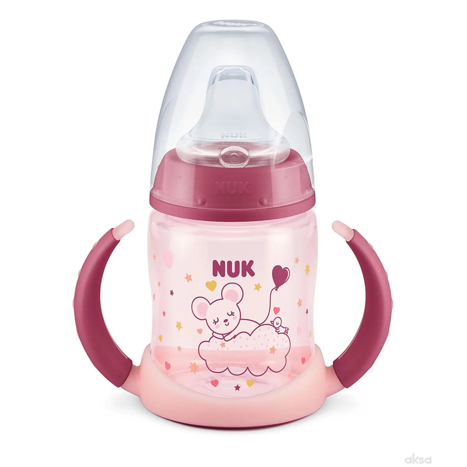 Nuk šolja za učenje sa ručkama dark&glow 150ml 