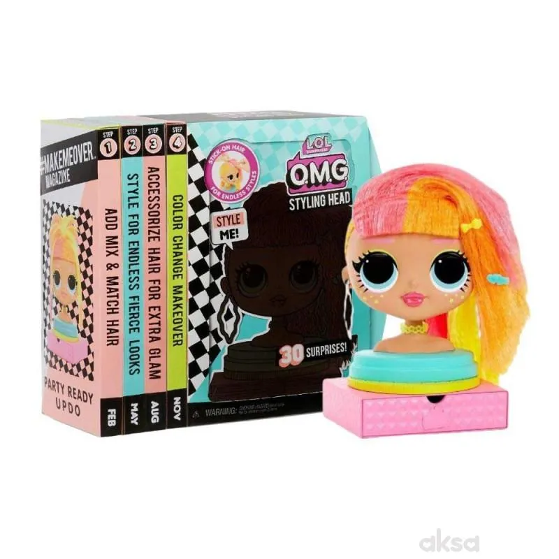 Lol Omg Styling Head Set