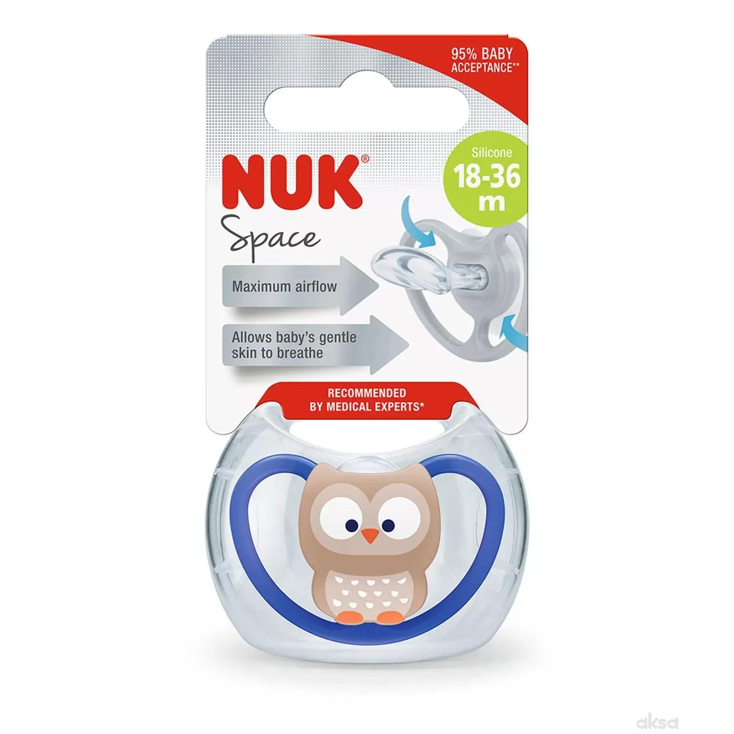 Nuk varalica silikon space u hig.kutiji veličina 3