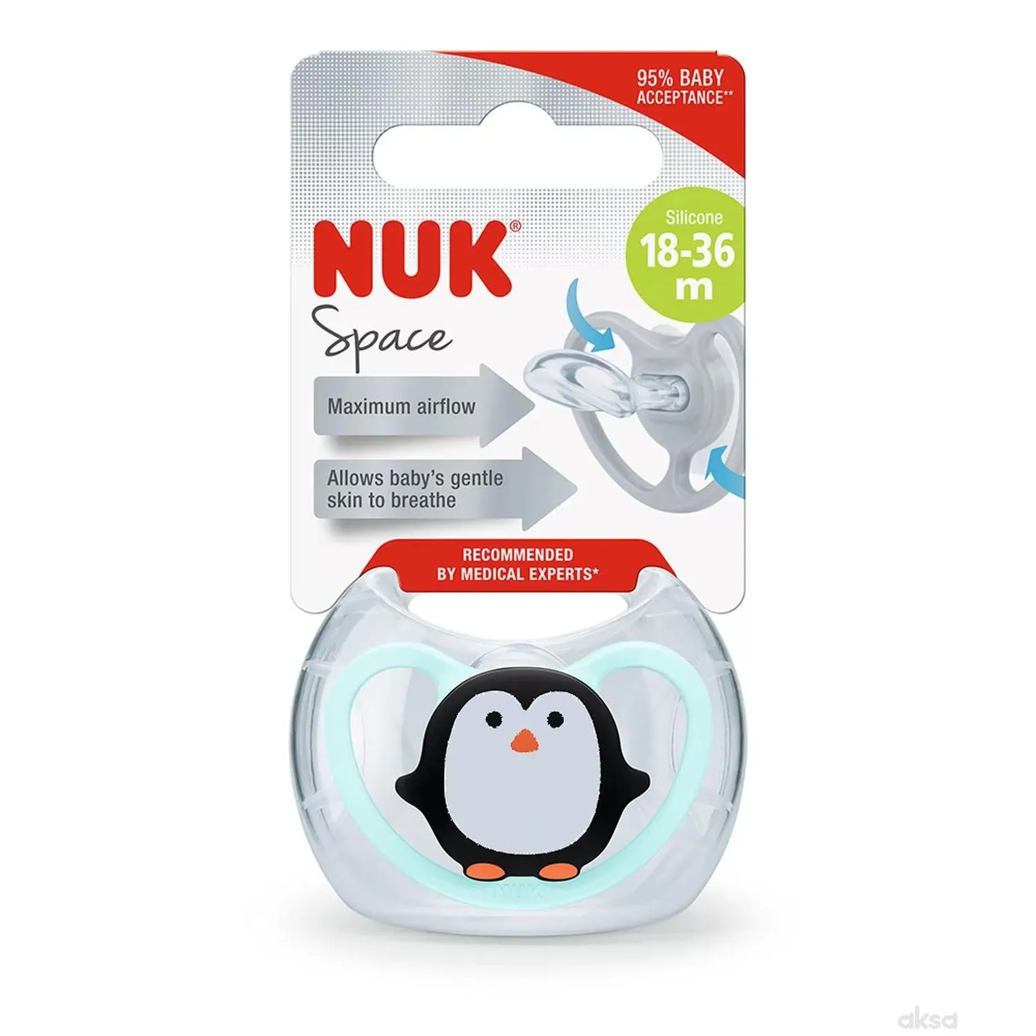 Nuk varalica silikon space u hig.kutiji veličina 3