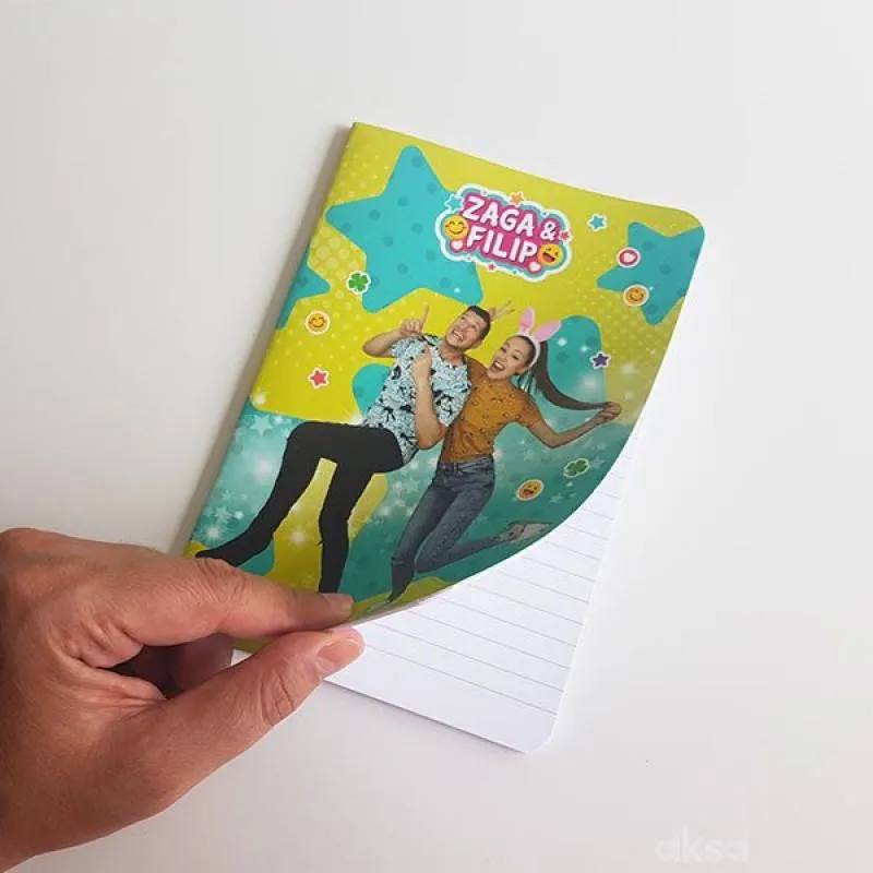 Sveska Zaga&Filip A5 KARO