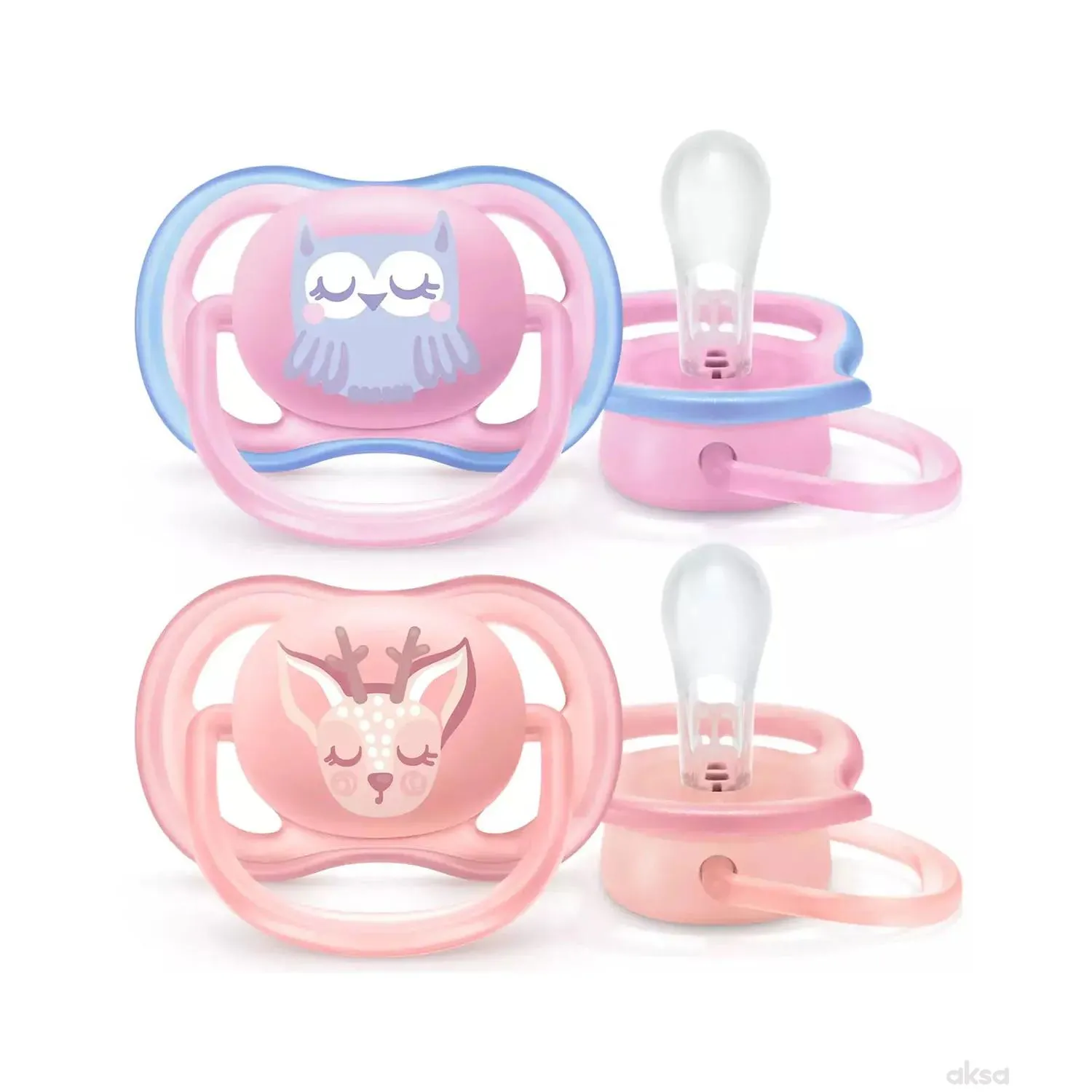 Duda varalica air girl owl/deer 0-6m (2 kom)