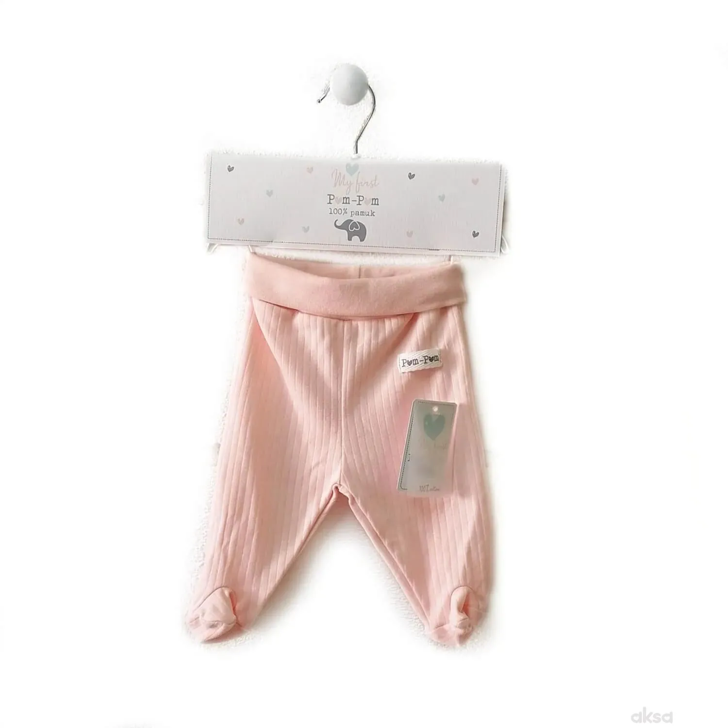 Pom Pom pantalone sa stopicama, djevojčice