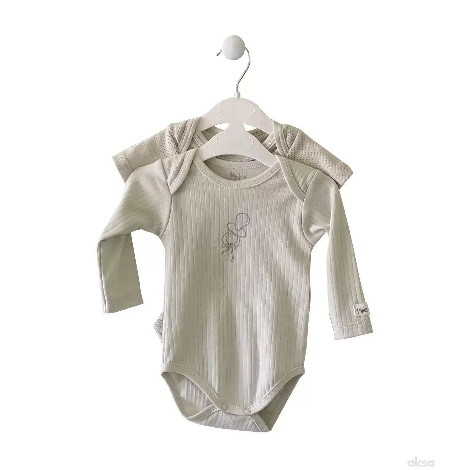 Pom Pom bodi set 2/1, unisex