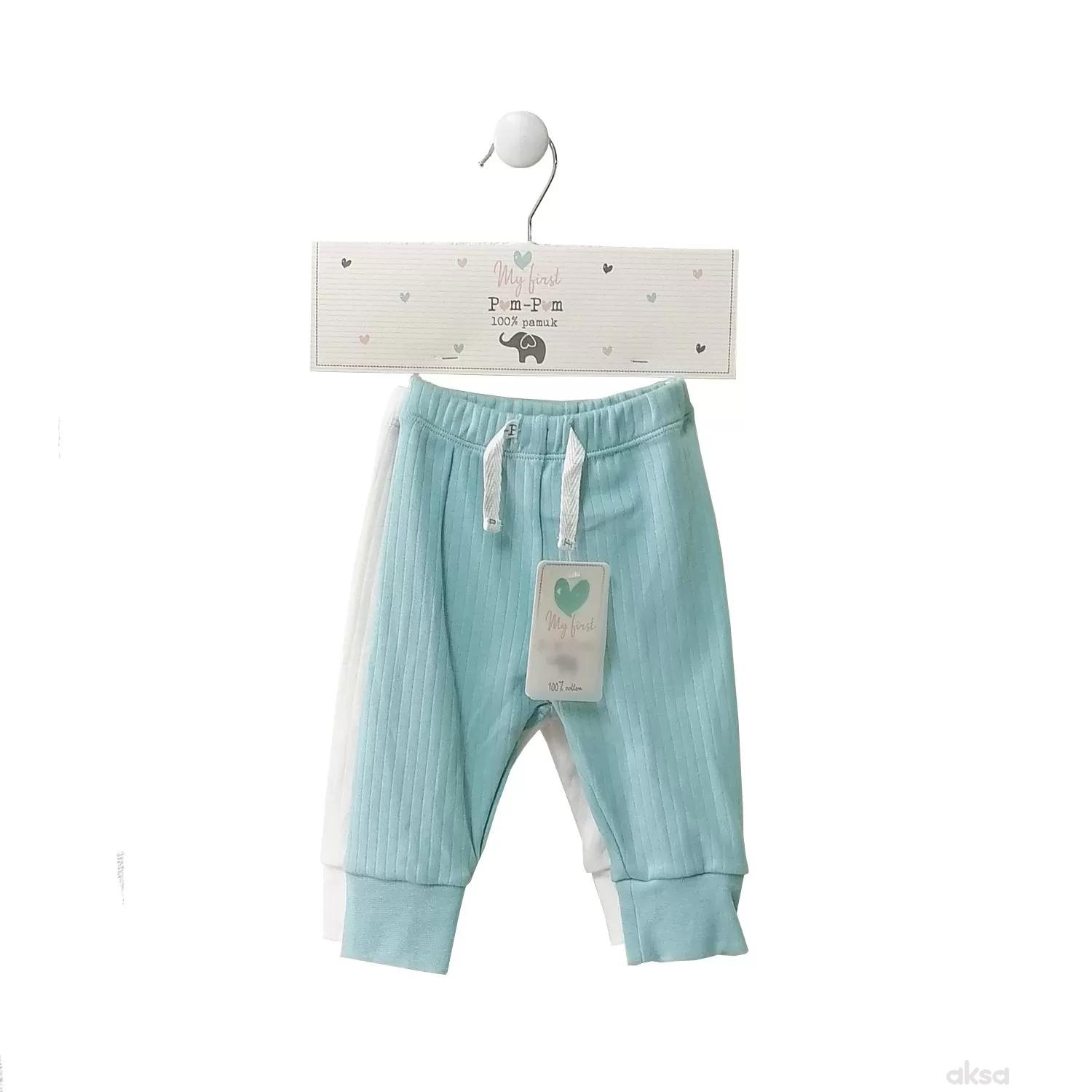 Pom Pom pantalone bez stopica set 2/1, dječaci 