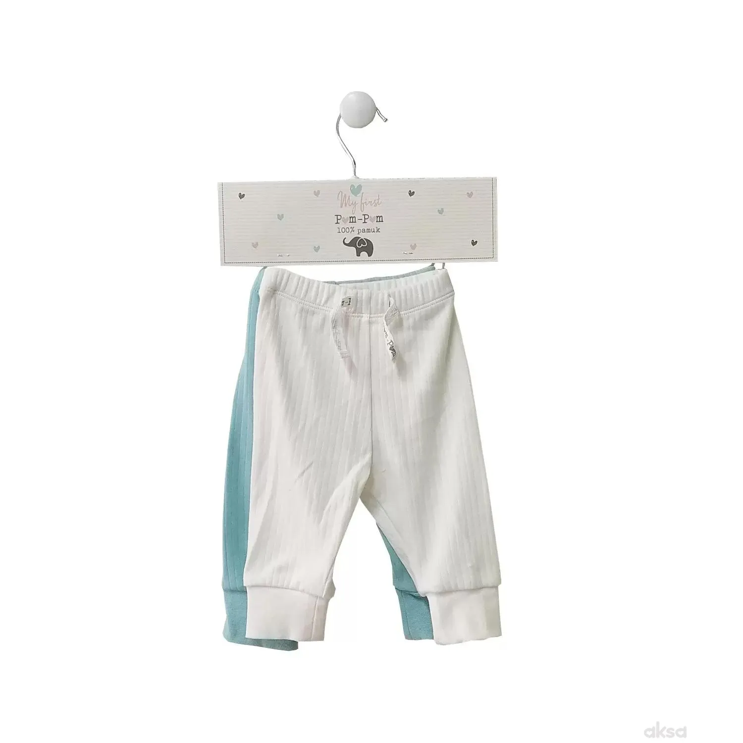 Pom Pom pantalone bez stopica set 2/1, dječaci