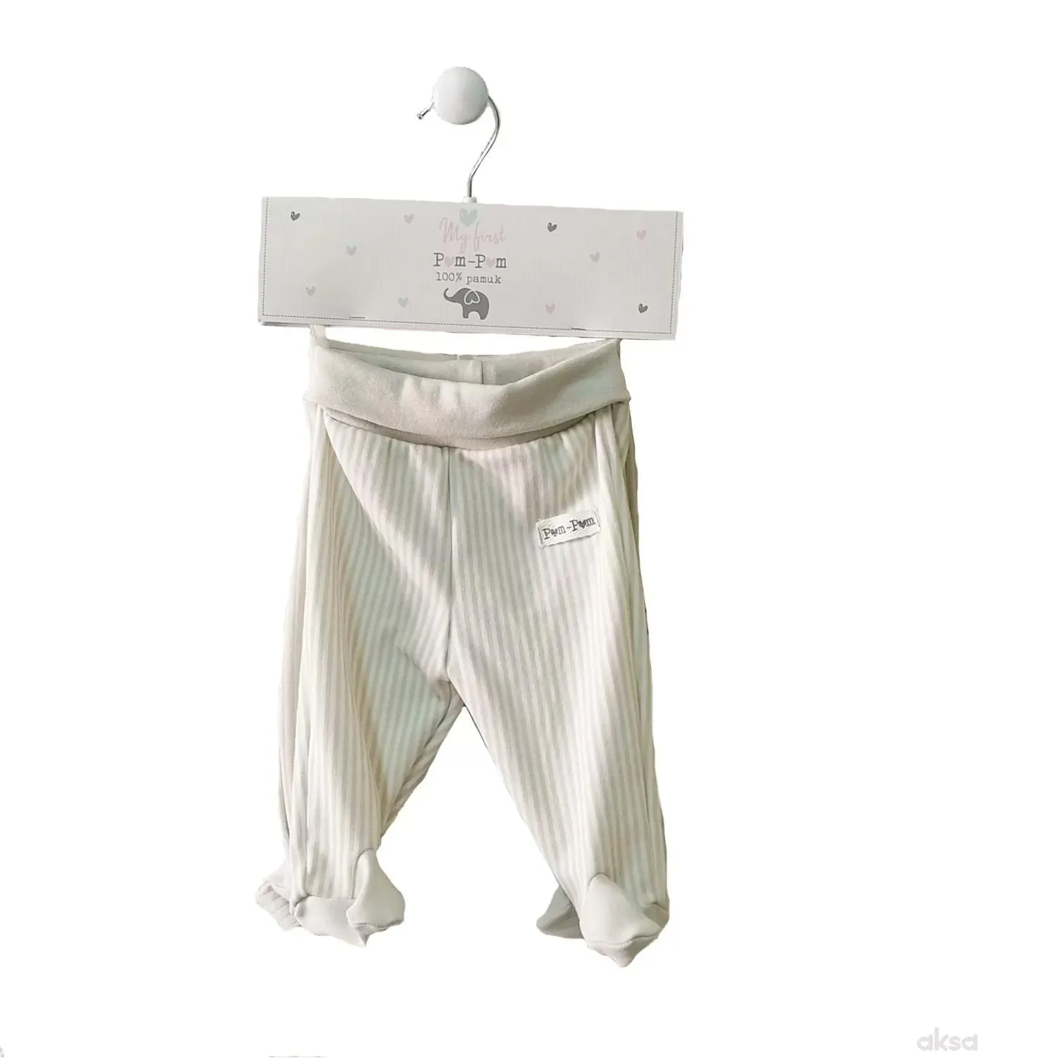 Pom Pom pantalone sa stopicama set 2/1, unisex 