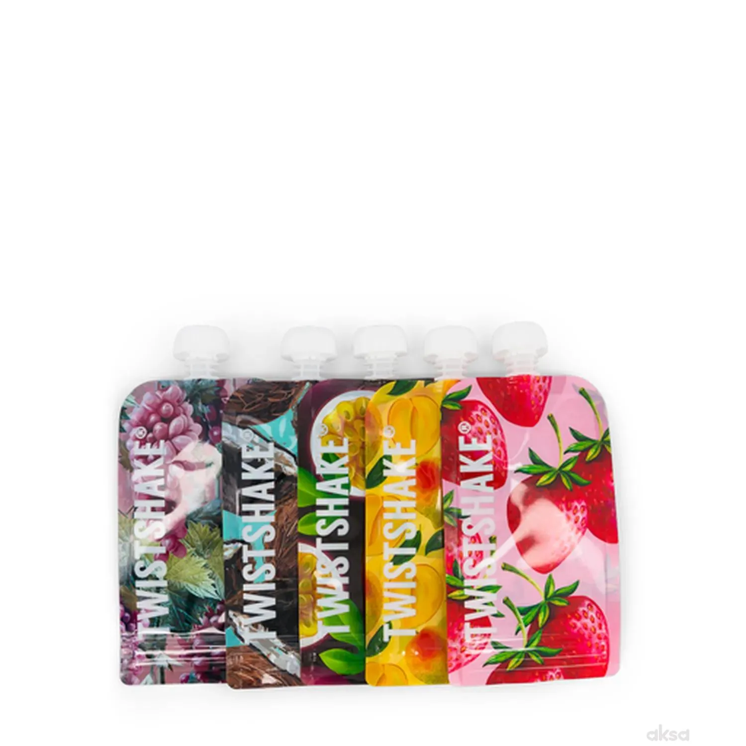 TS 5x Squeeze vrećice za kašice 220ml Fruit