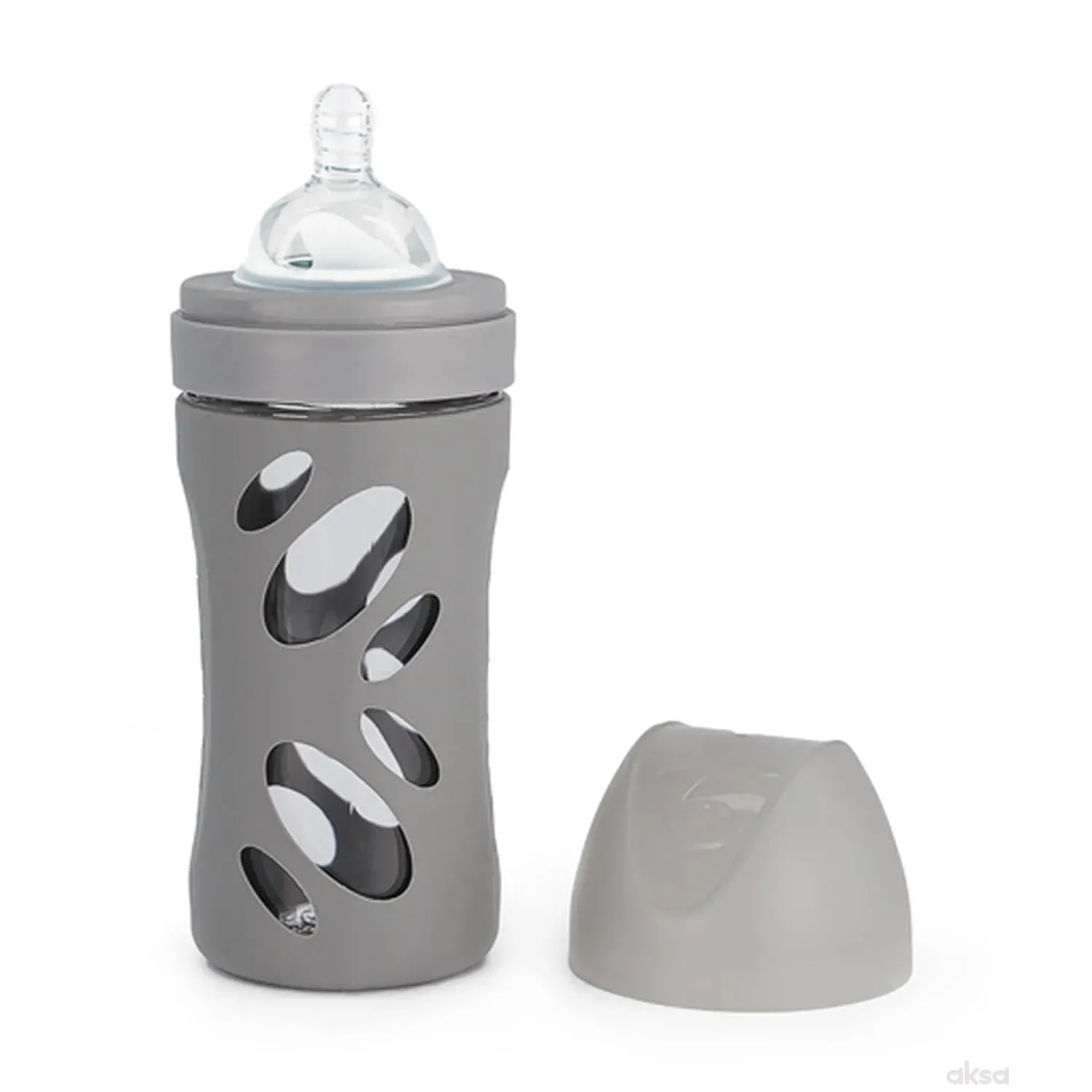 TS Anti-Colic Staklena flašica 260ml Pastel Siva