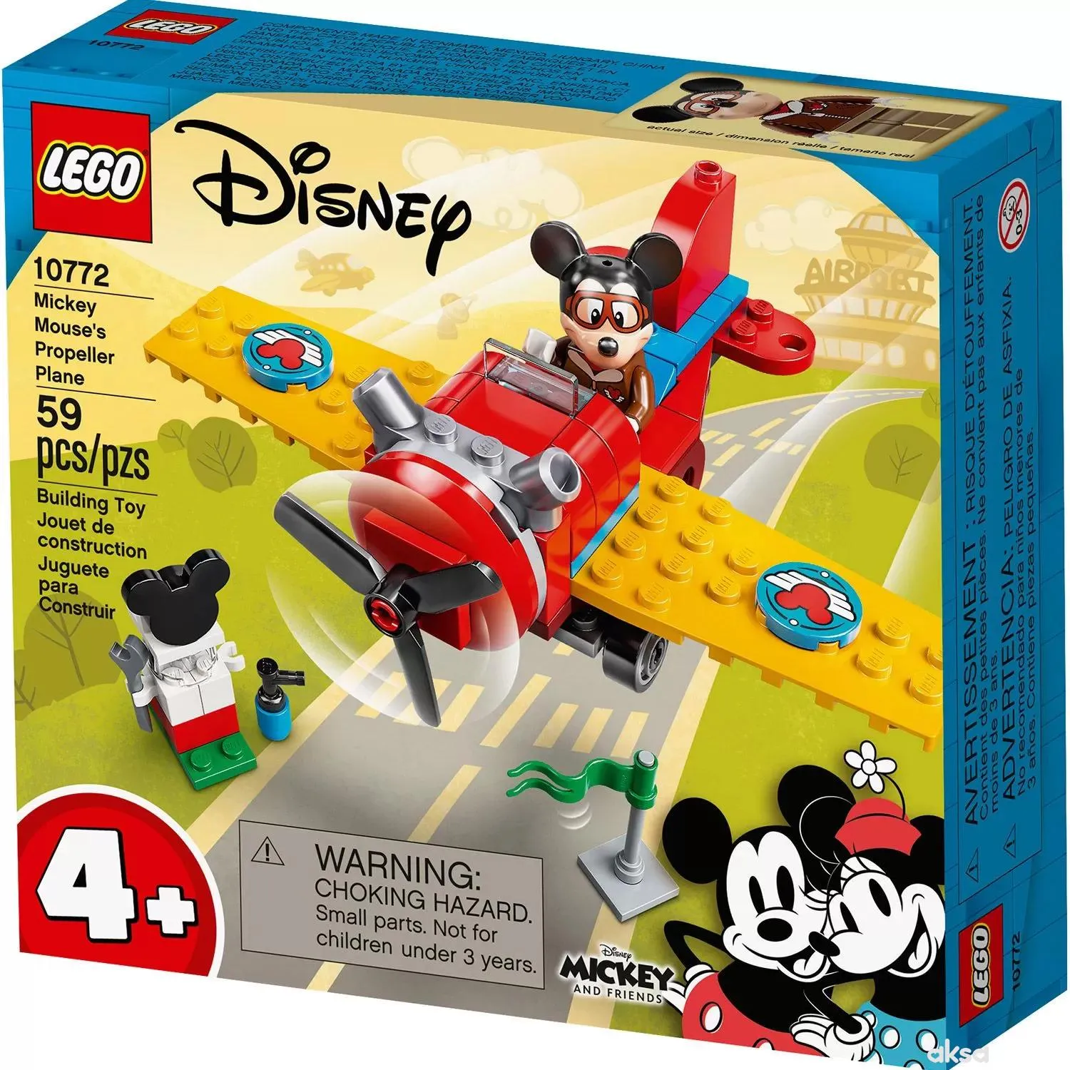 Lego Mickey Mouse Avion sa propelerom 