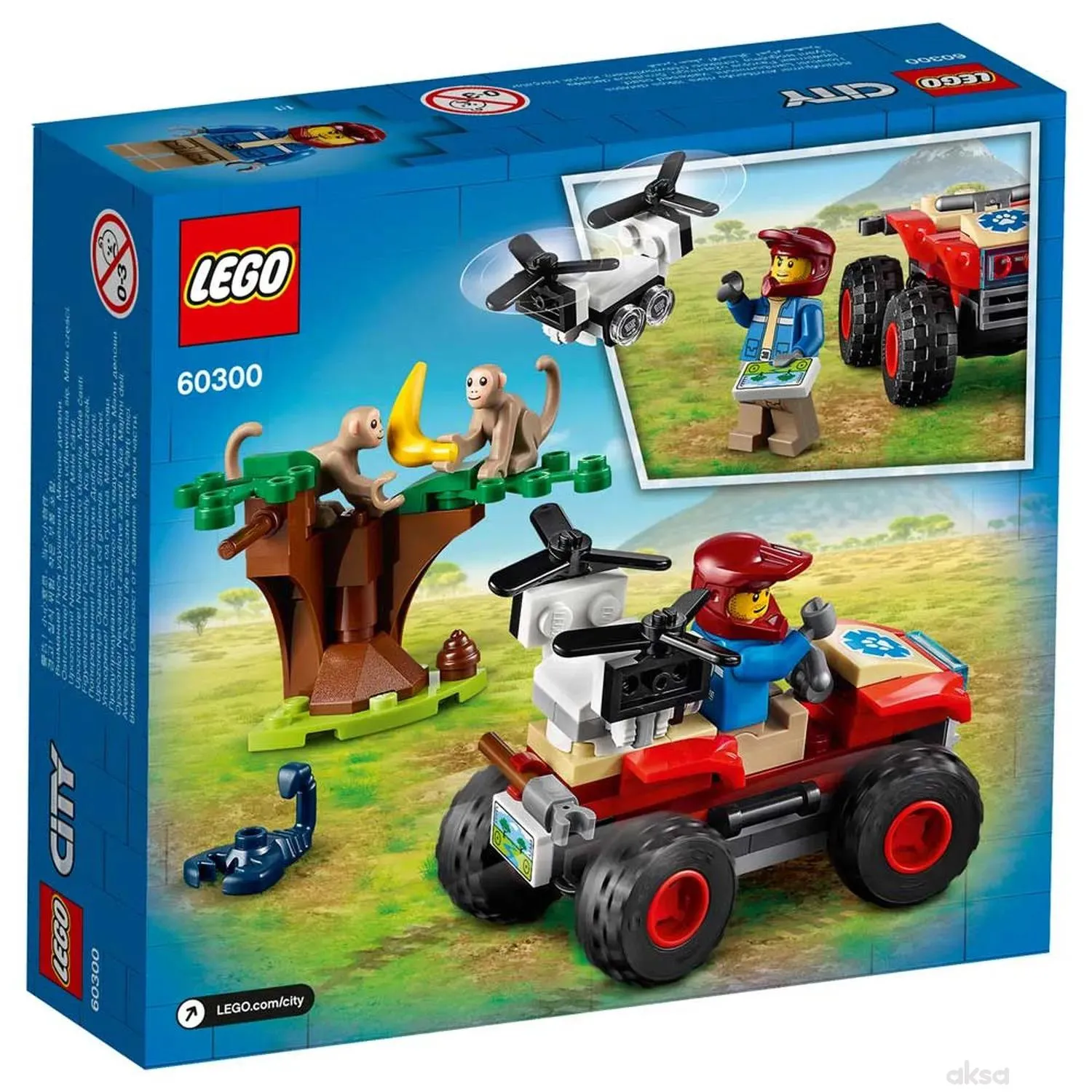 Lego Spasilački ATV za divlje životinje 