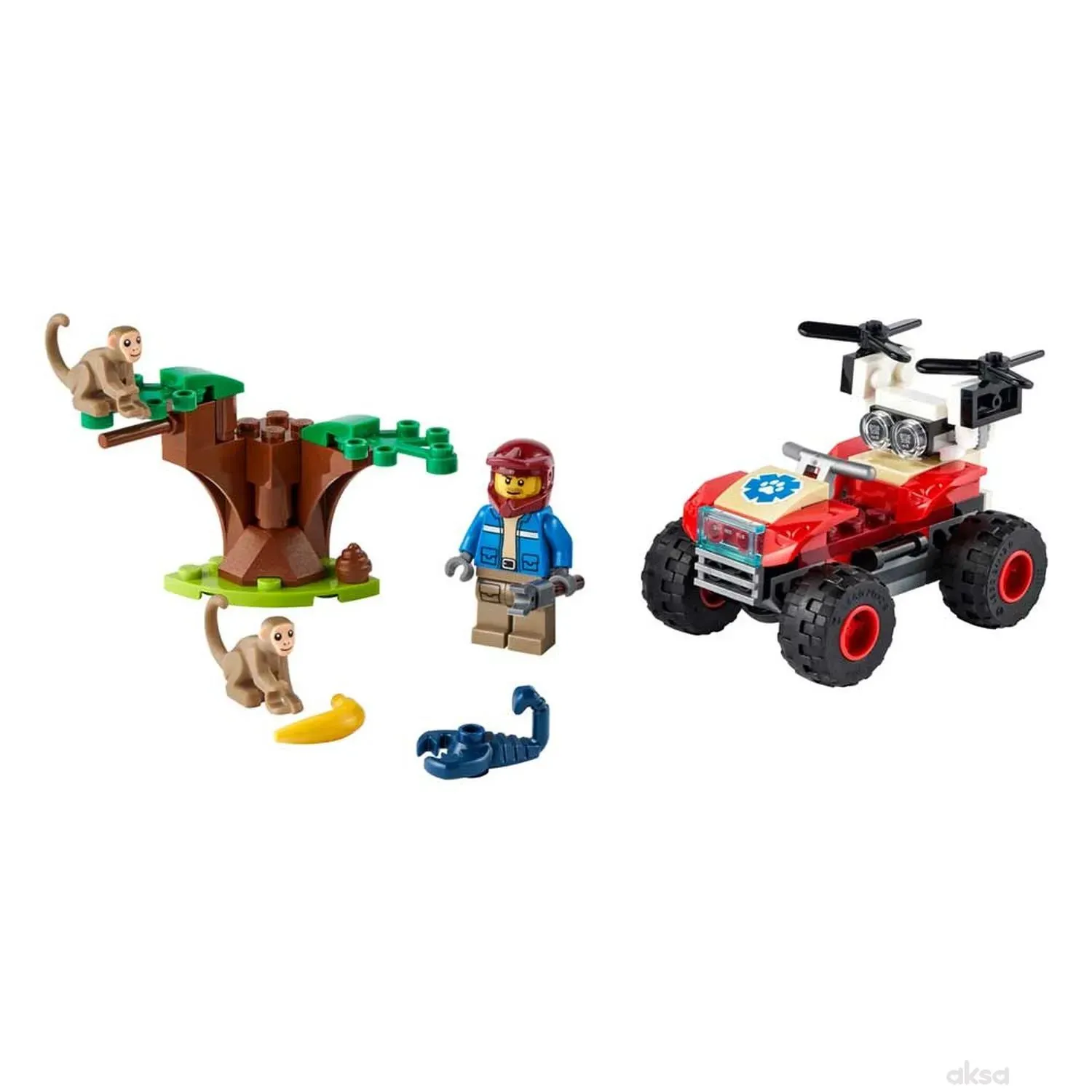 Lego Spasilački ATV za divlje životinje 