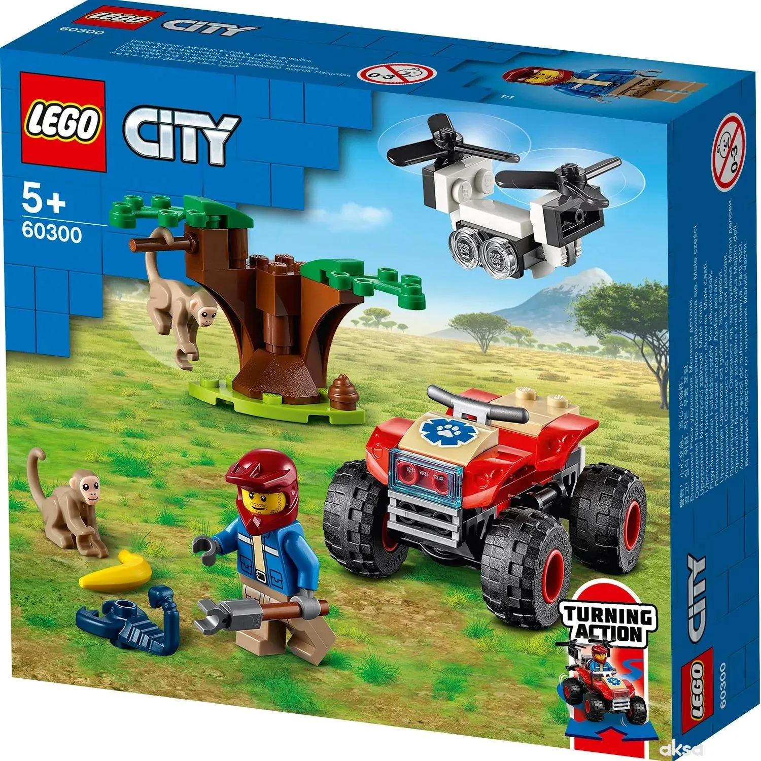 Lego Spasilački ATV za divlje životinje 