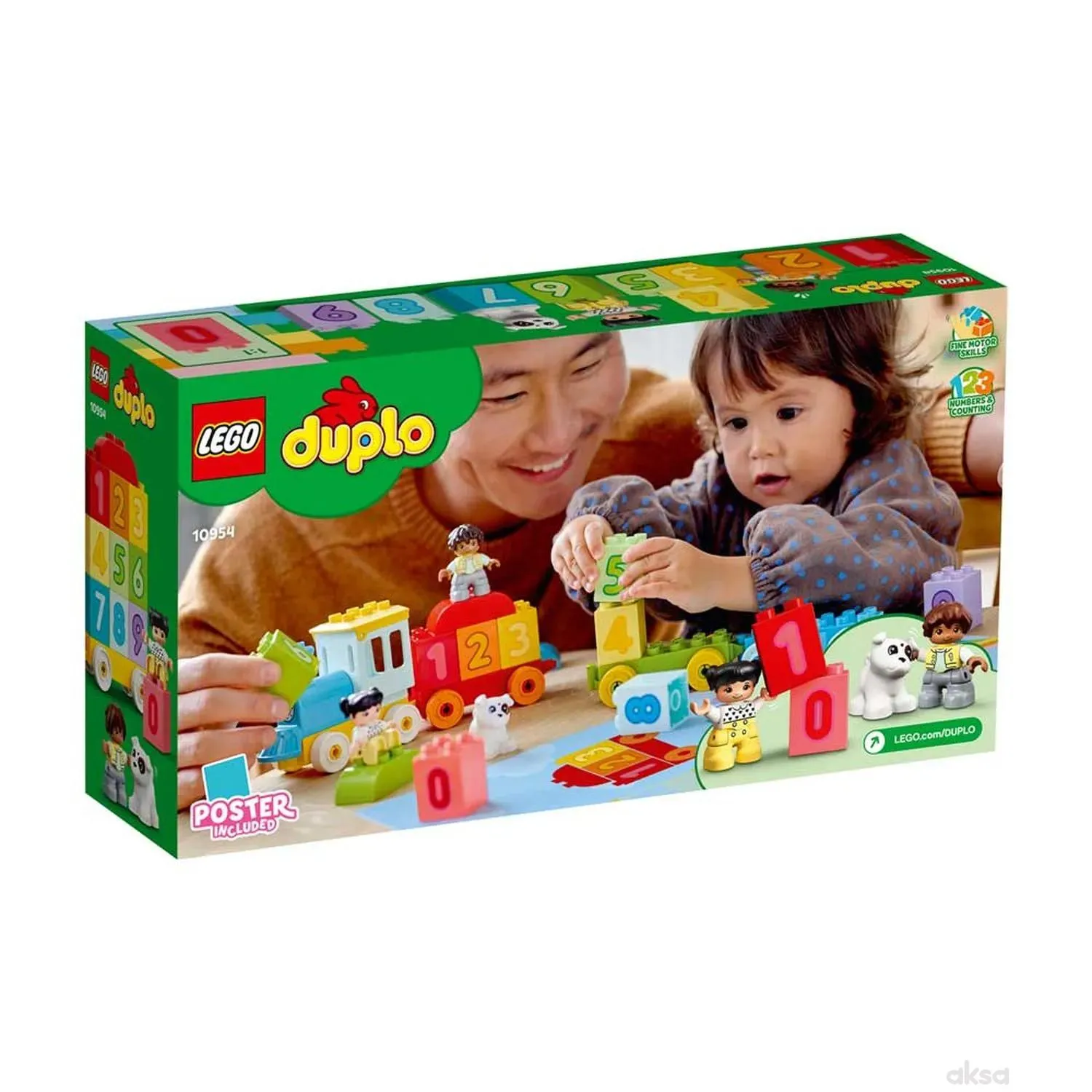 Lego Vozić sa brojevima - Učimo brojati