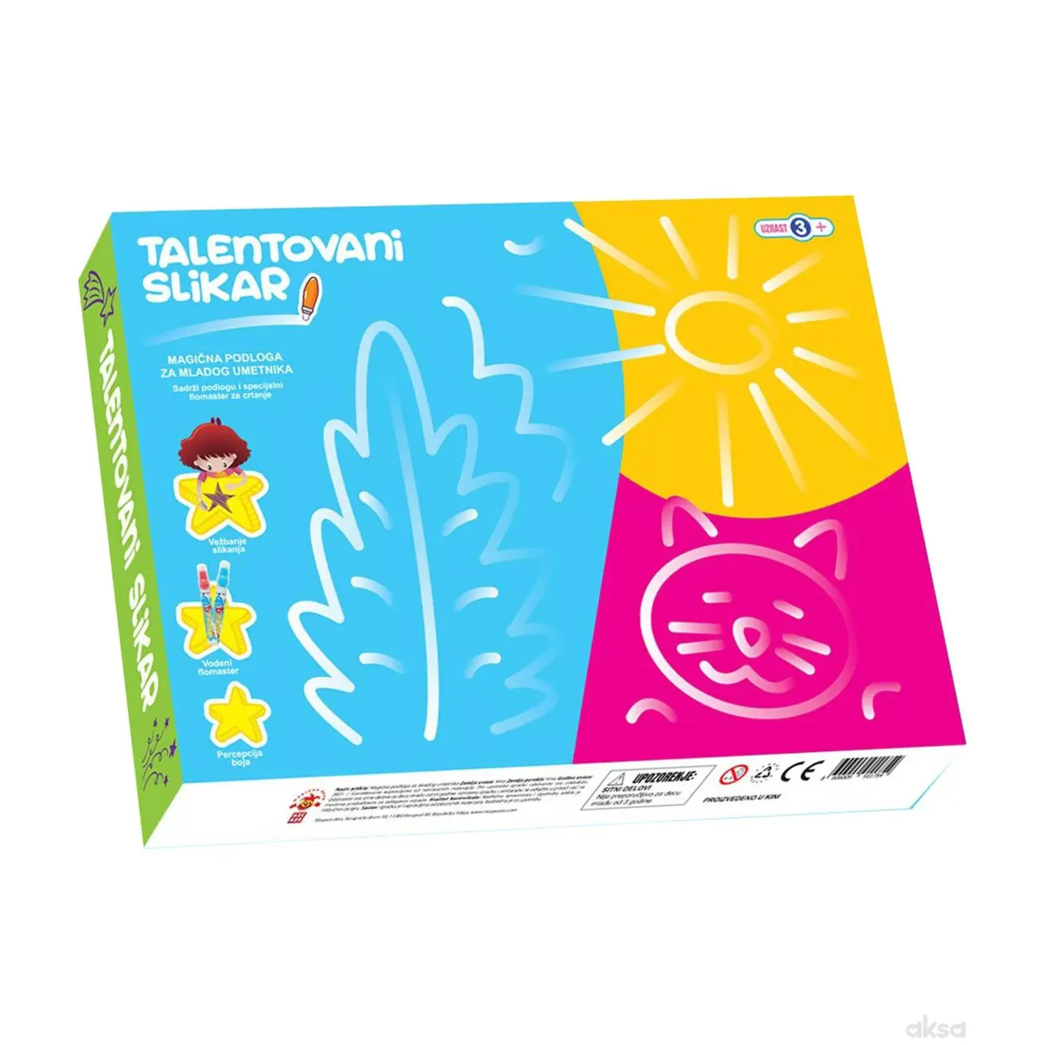 Talentovani slikar magicna podloga 60x80cm