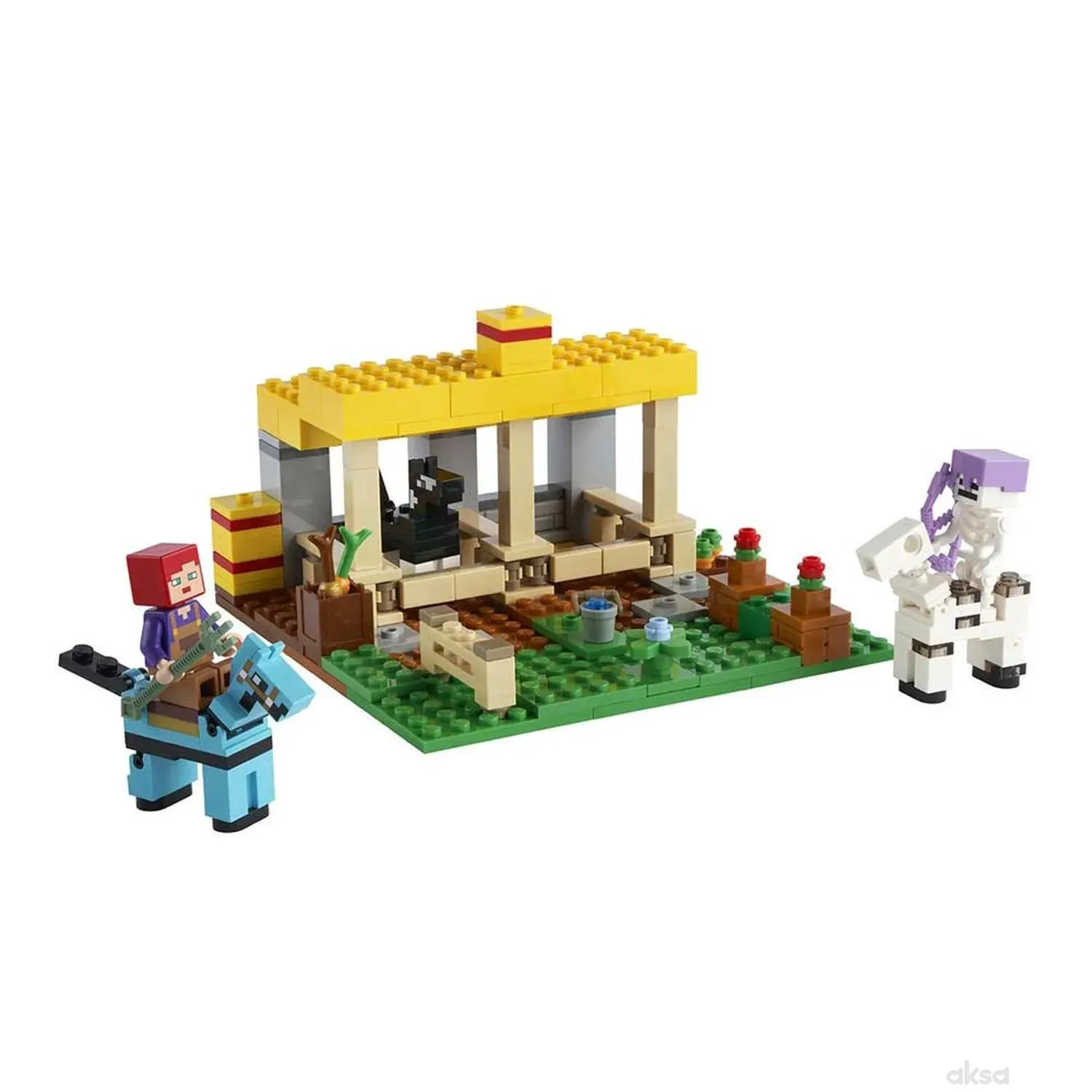 Lego Minicraft the horse stable