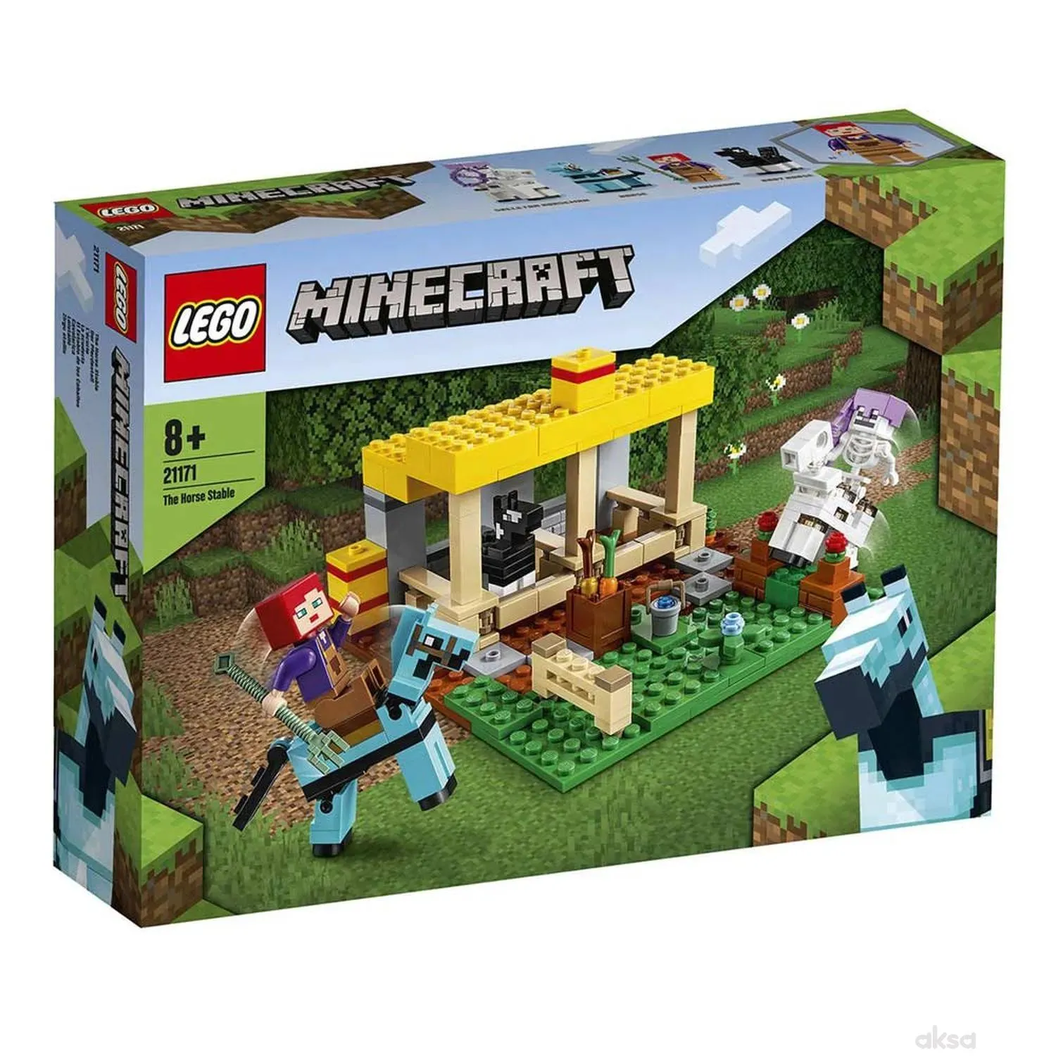 Lego Minicraft the horse stable
