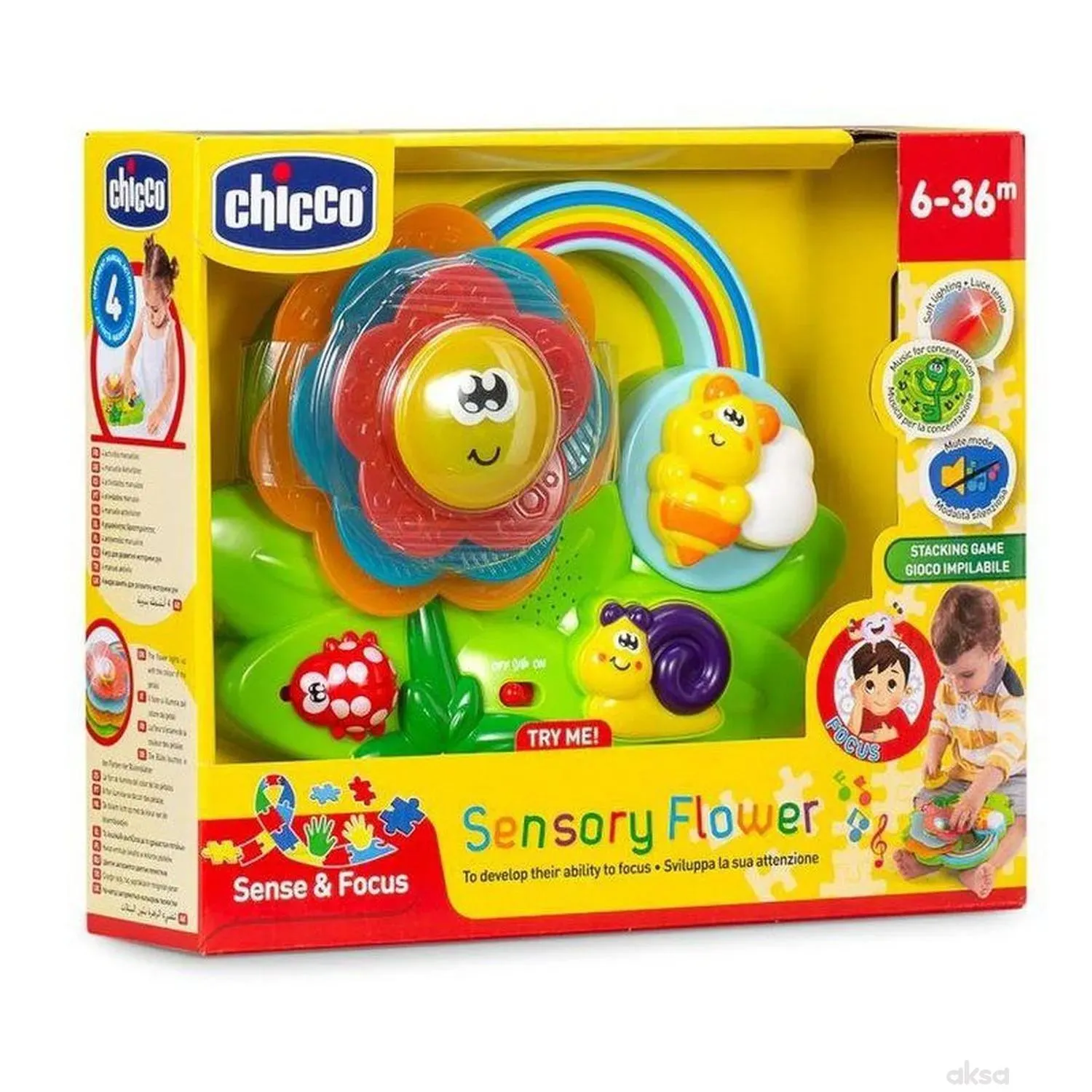 Igr Chicco Igračka Senzorni Cvijet
