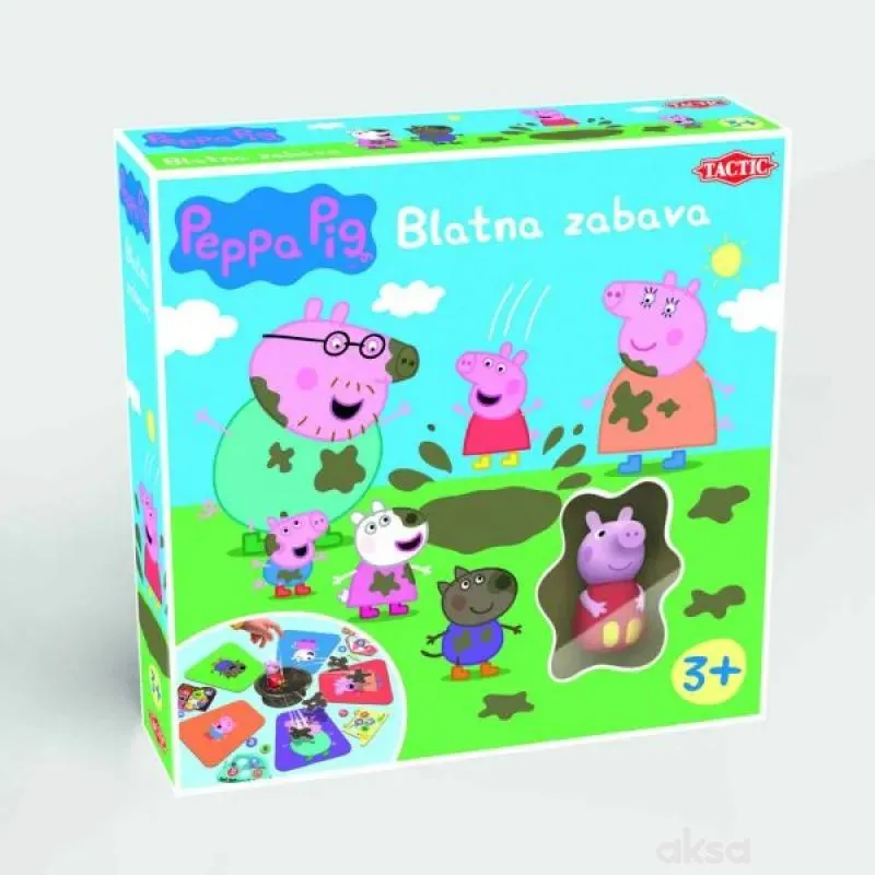 Društvena igra Peppa Pig - Blatna zabava