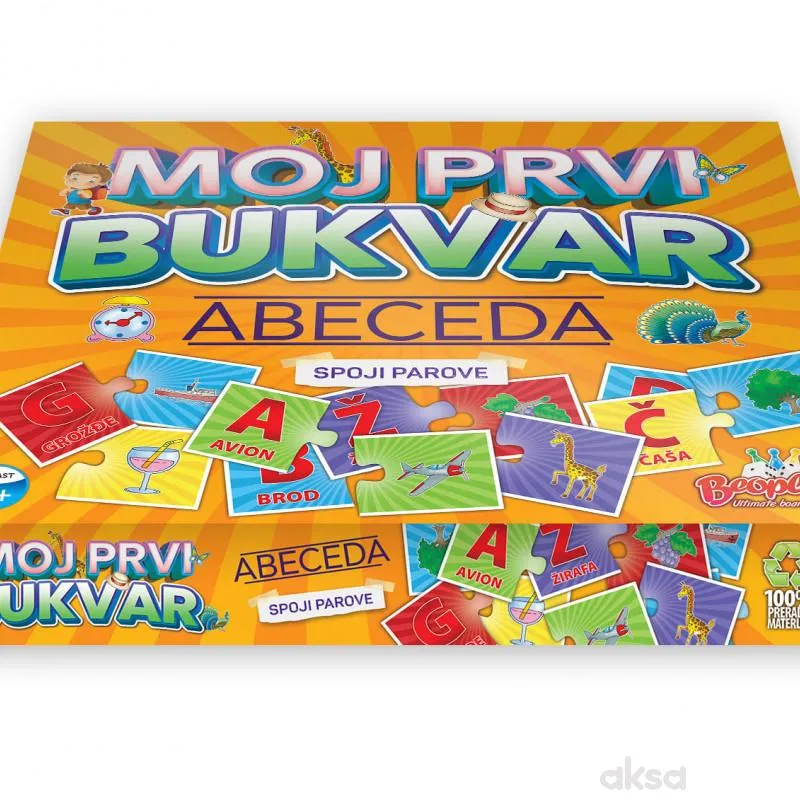Moj Prvi Bukvar Abeceda 