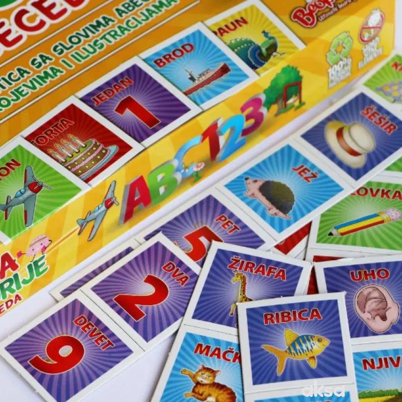 Igra Memorije Abeceda 