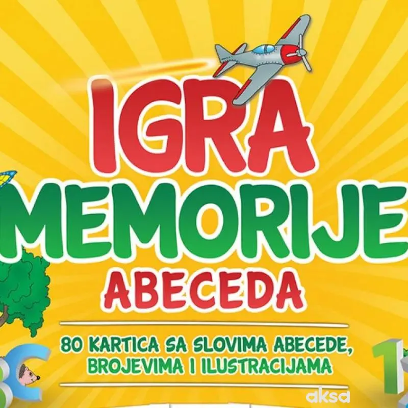 Igra Memorije Abeceda 