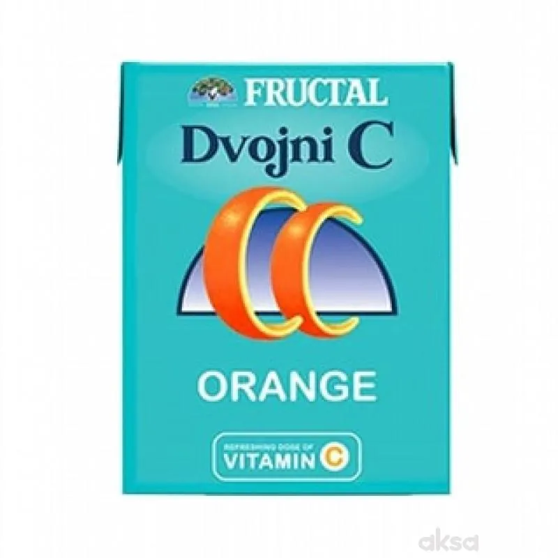 FRUCTAL DVOJNI C BRIK 200ML