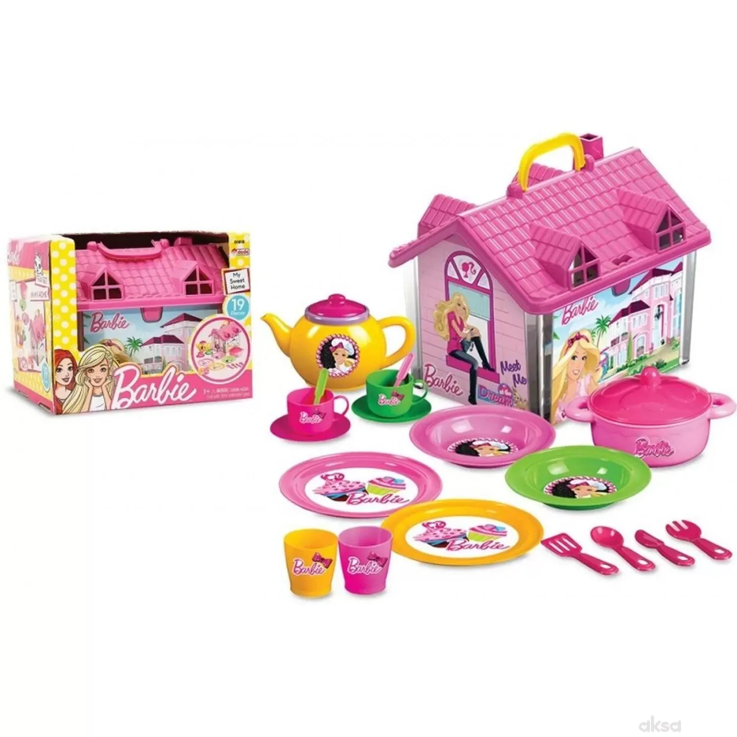 Dede čajni set Barbie