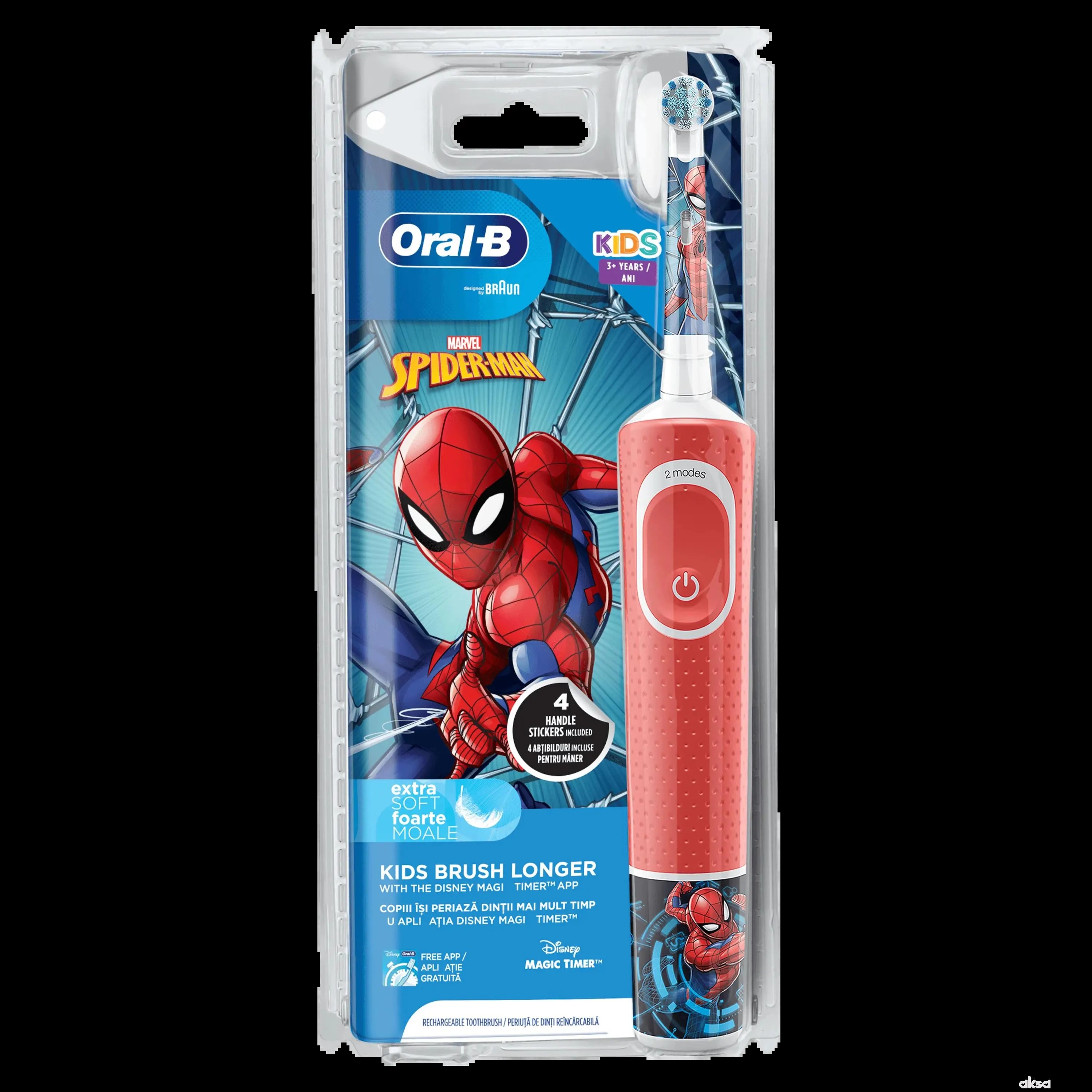 Oral B Spiderman elek. četkica za zube za decu 