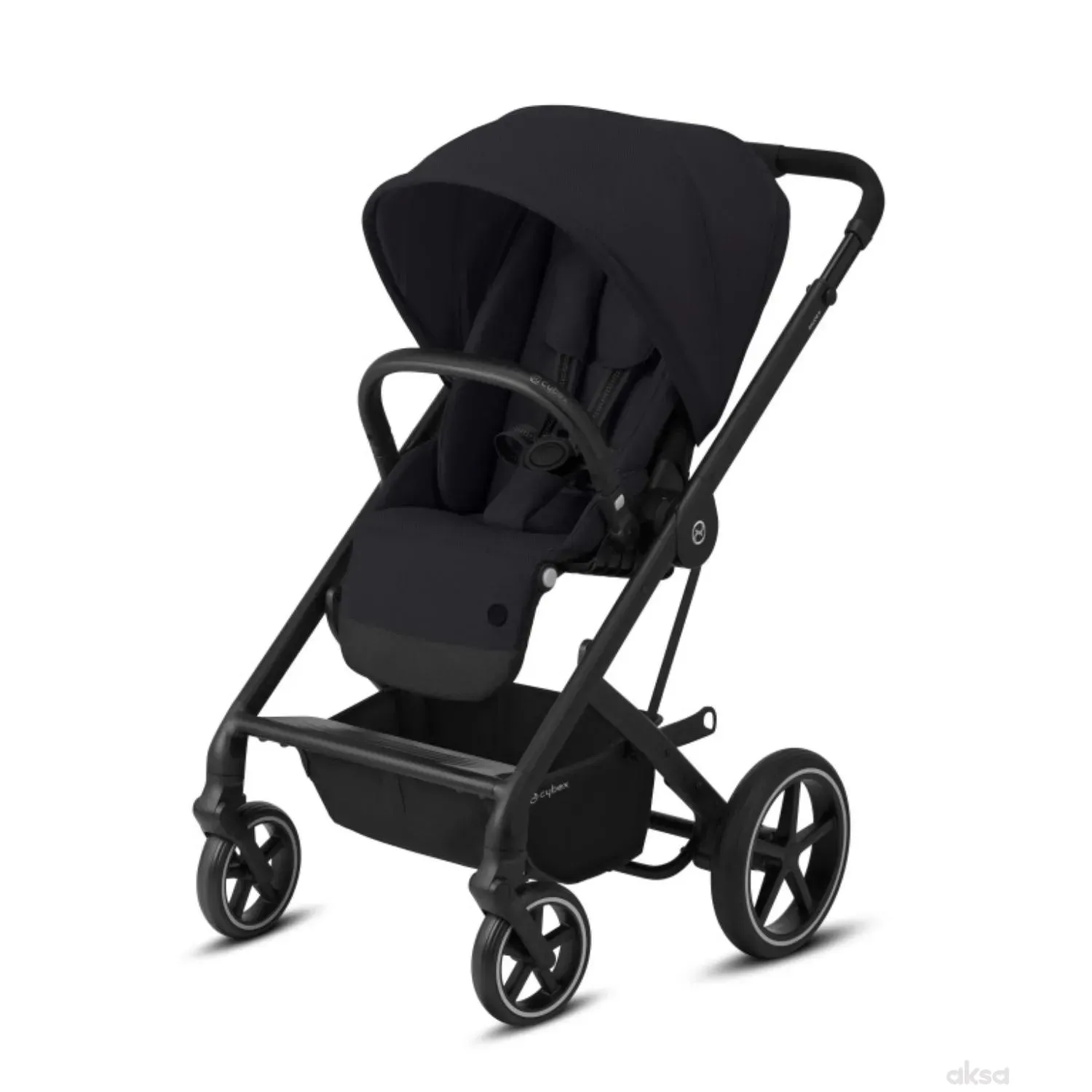 Cybex kolica Balios S Lux, DeepBlack,(crni ram)