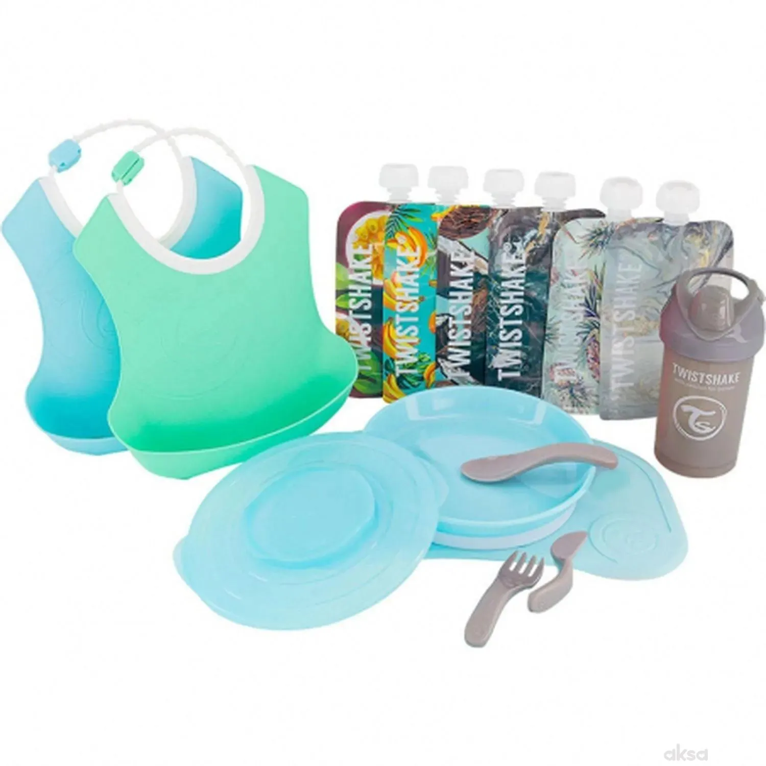 TS Tableware poklon set za prvi samostalni obrok 2