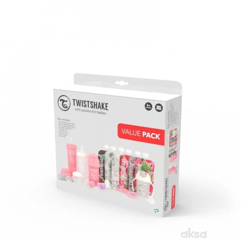 Twistshake Bottle početni poklon set 2