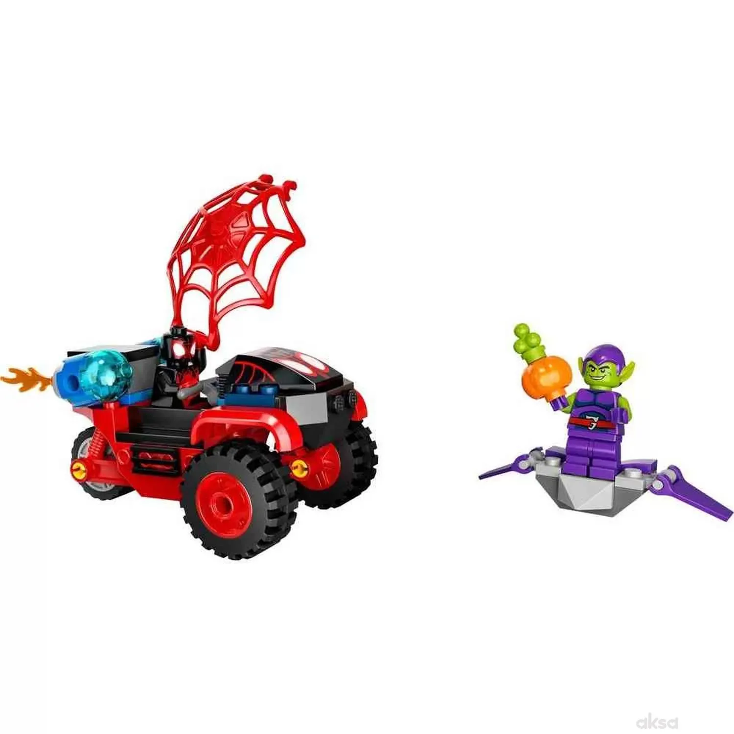 Lego Miles Morales: Spider-Manov tricikl 