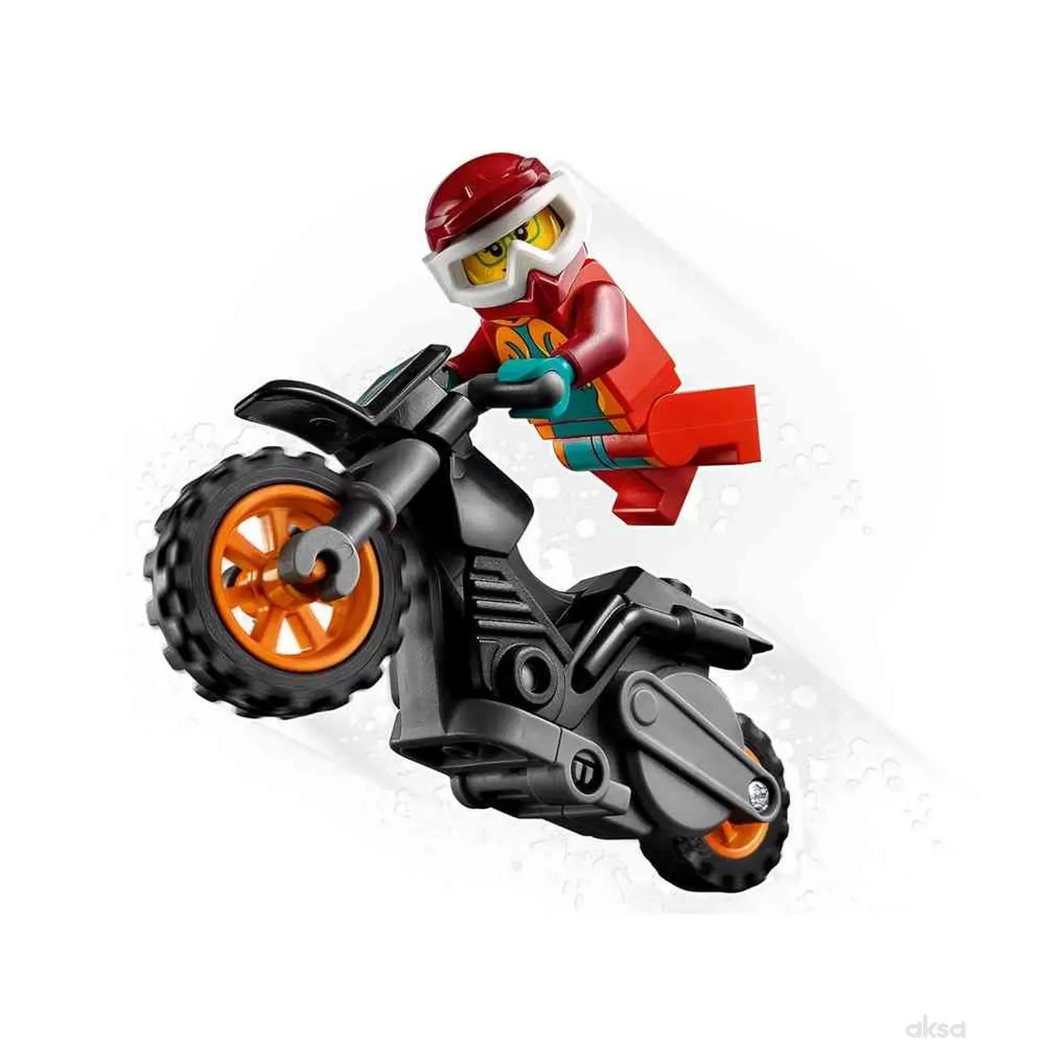 Lego Fire Stunt Bike