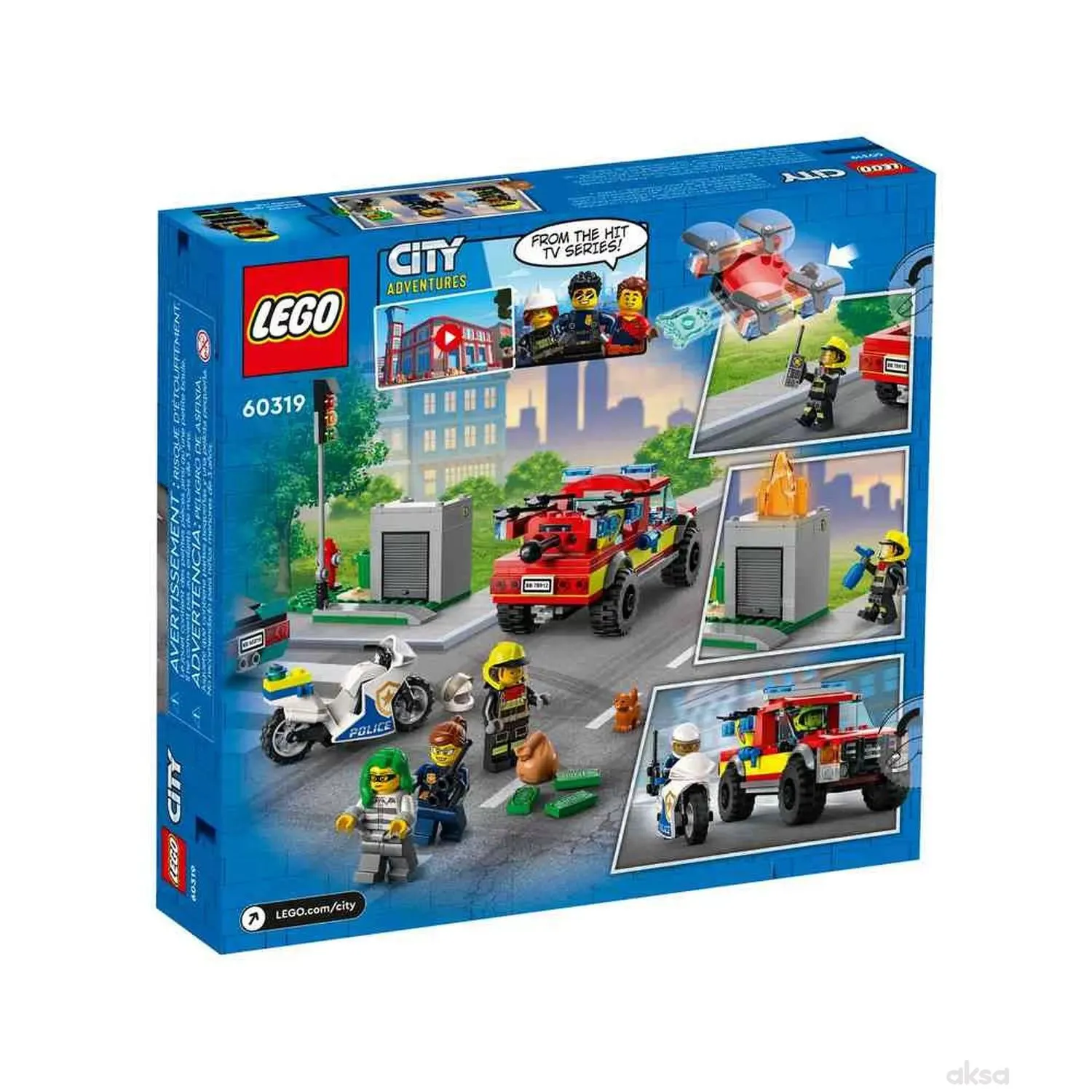 Lego Vatrogasna akcija i policijska potjera