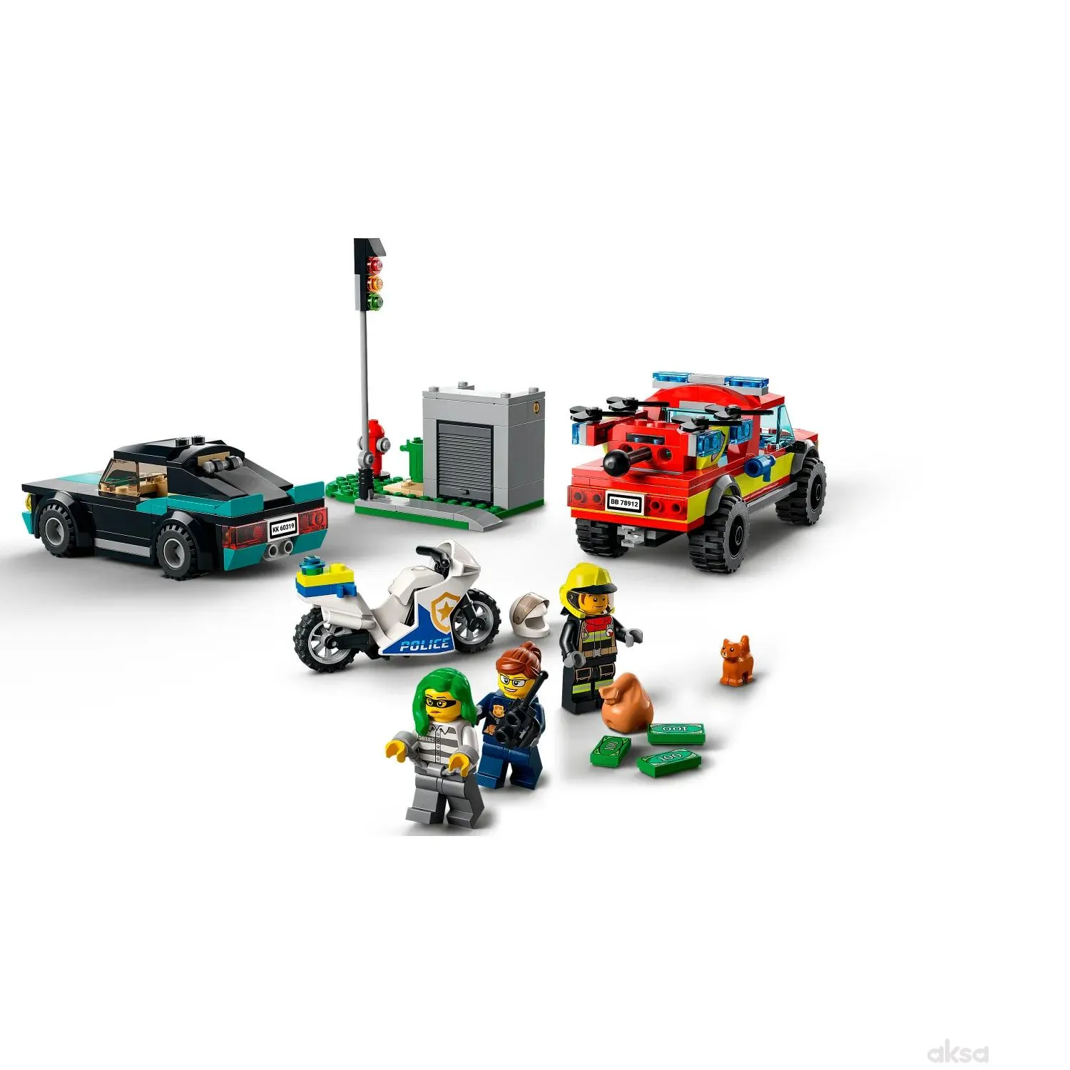 Lego Vatrogasna akcija i policijska potjera